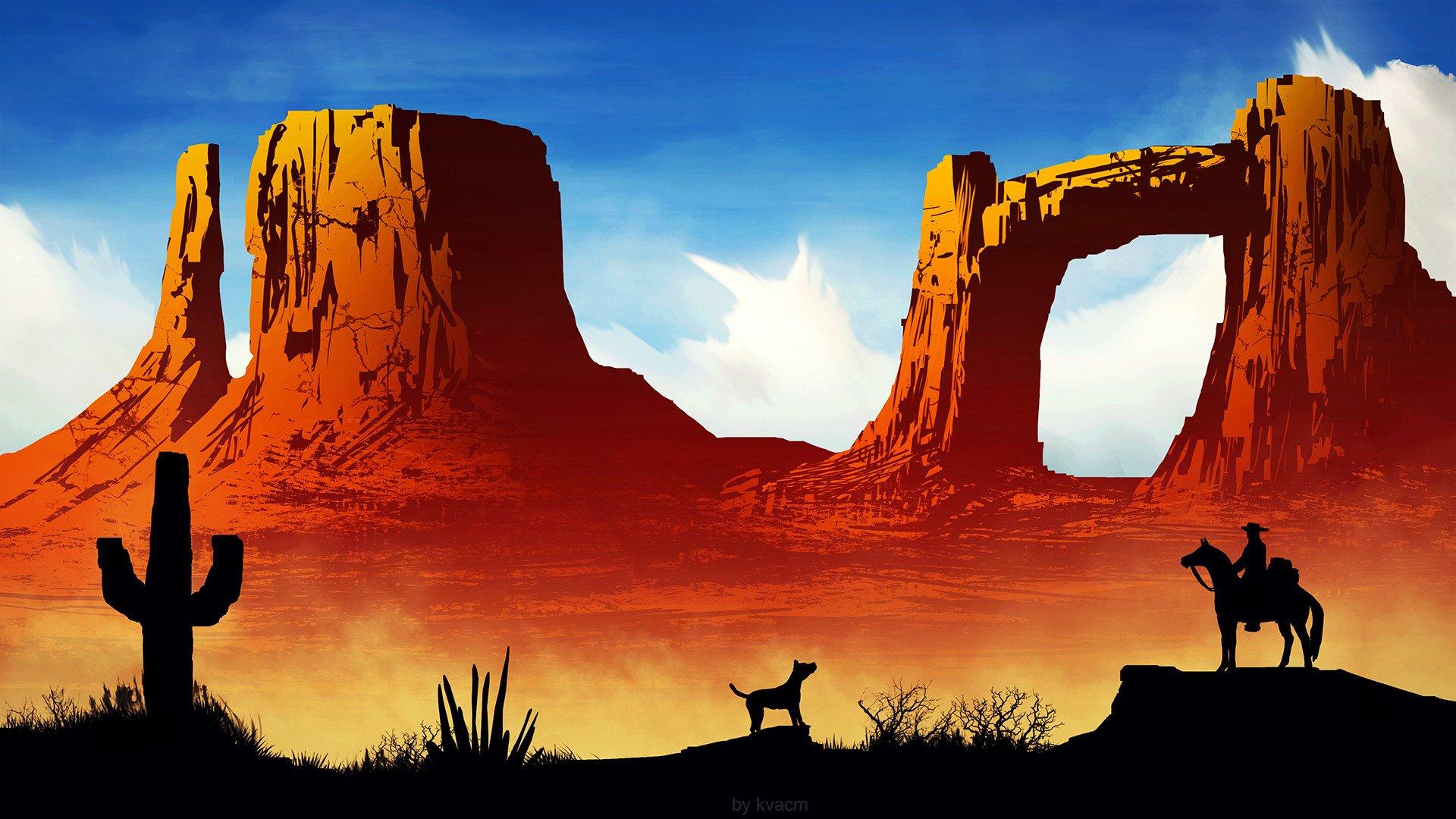 1920x1080 Cowboy HD Wallpaper