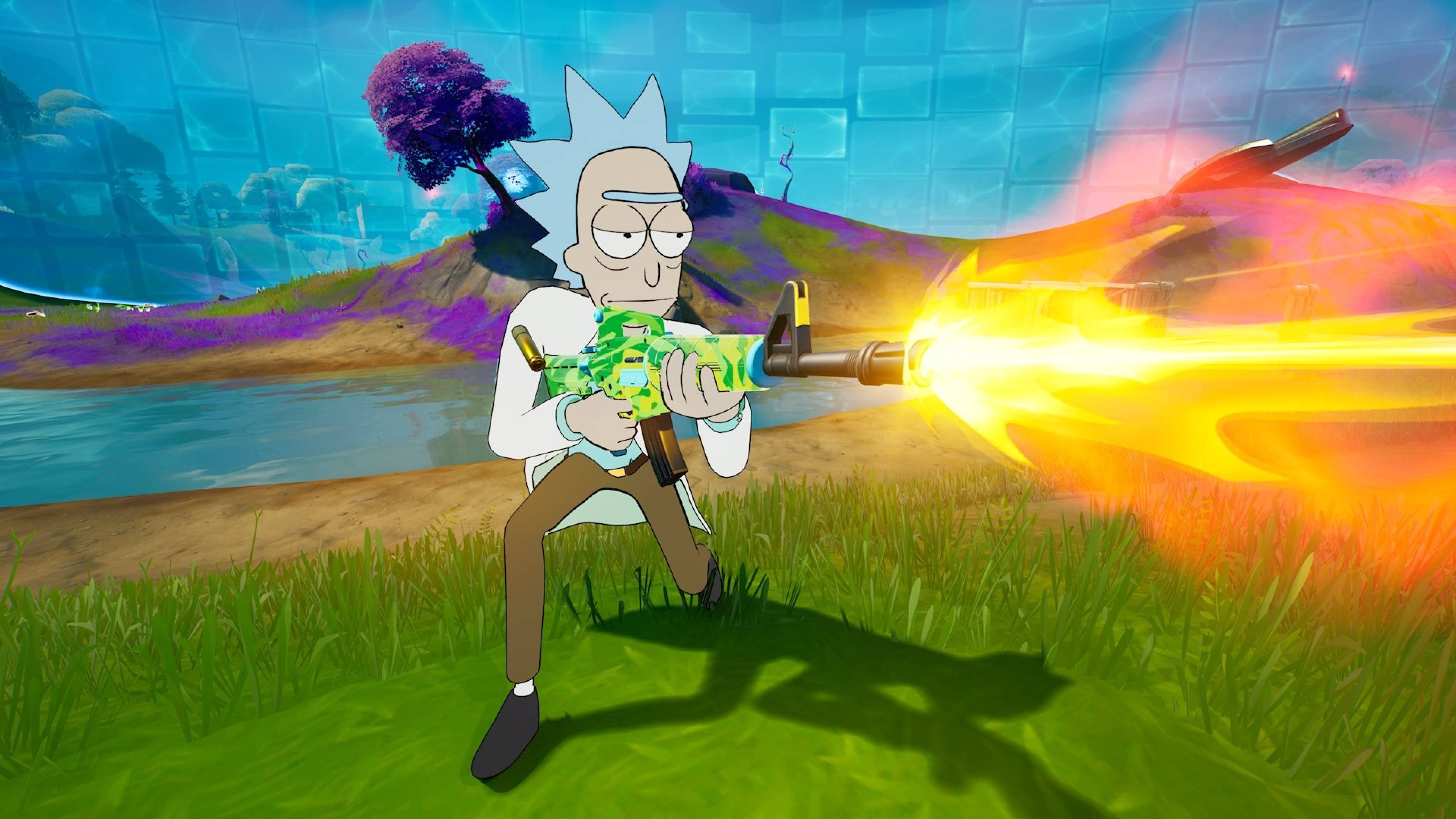 5120x2880 Rick Sanchez in Fortnite Chapter 2 5K Wallpaper, HD Games 4K Wallpaper, Image, Photo and Background