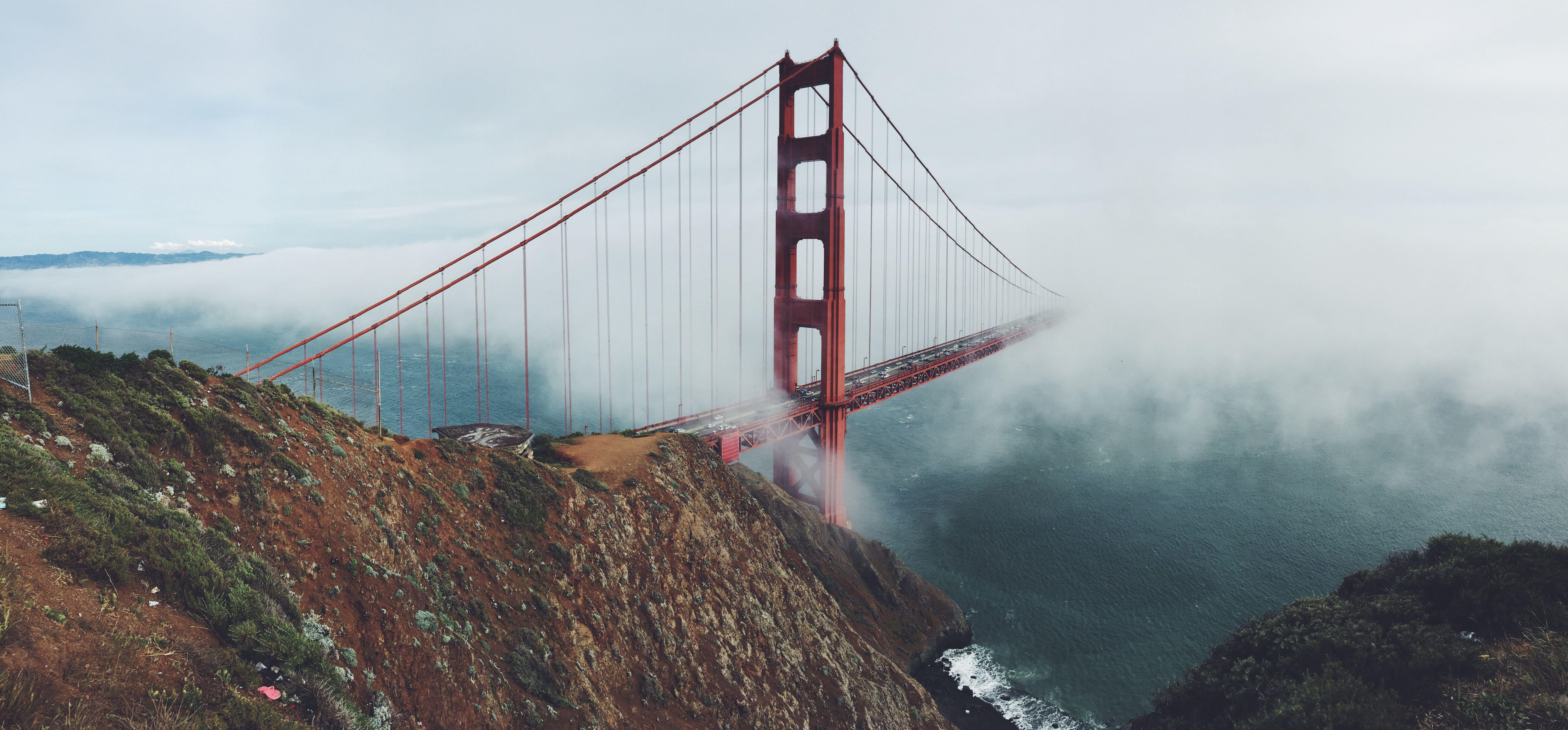 6768x3150 Great Golden Gate Bridge Photo