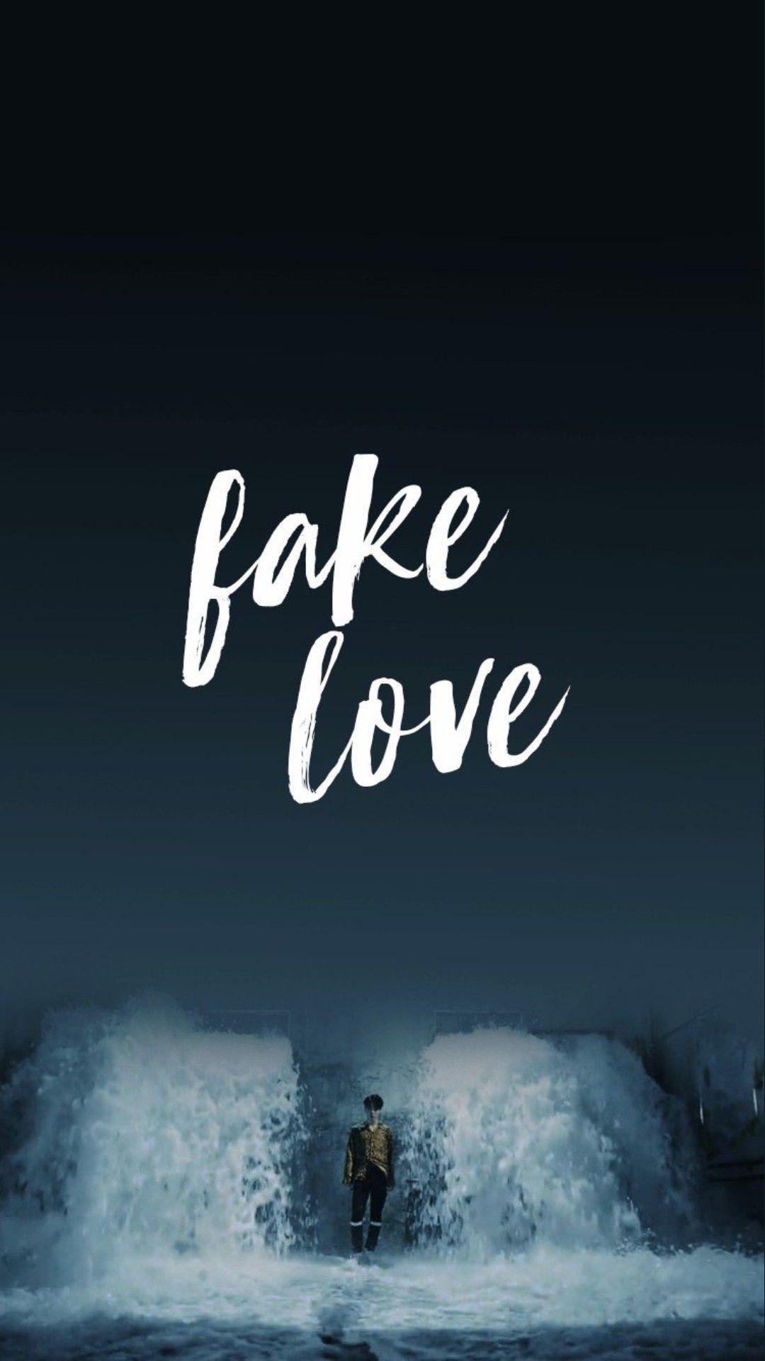 1080x1920 Love Is Fake Wallpaper