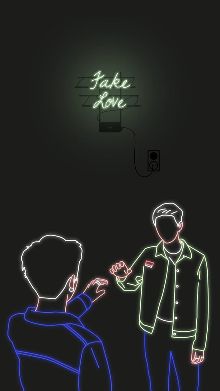 720x1280 Fake Love Wallpaper