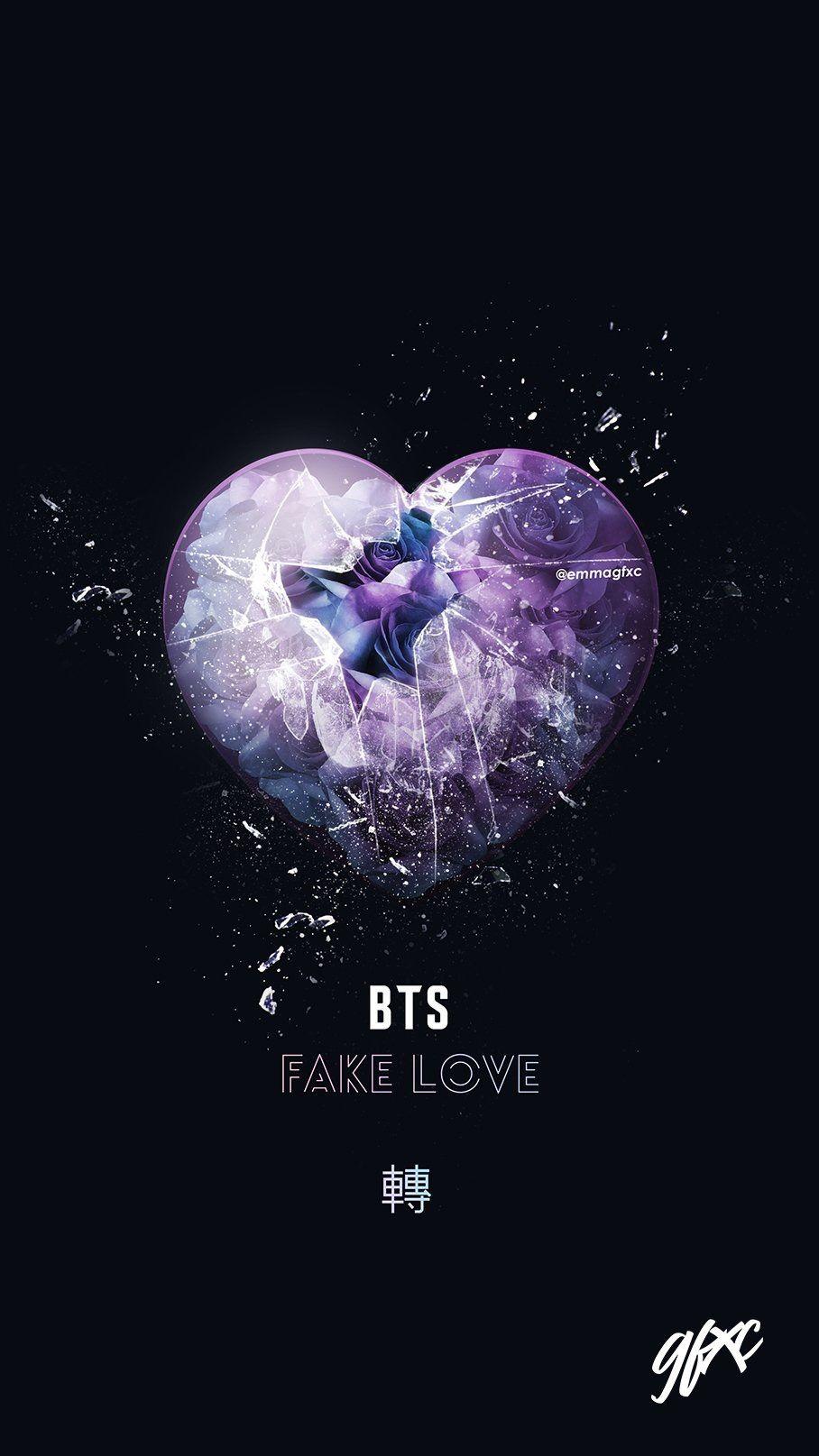 908x1615 I'm So Sick Of This Fake Love Fake Love Fake Love Lyrics Wallpaper & Background Download