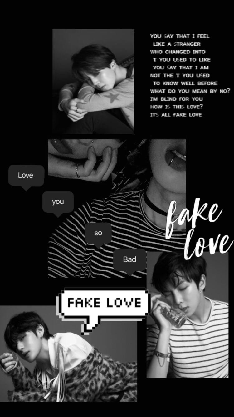 750x1334 fake love wallpaper, text, snapshot, font, photography, black and white, photo caption, monochrome, gesture