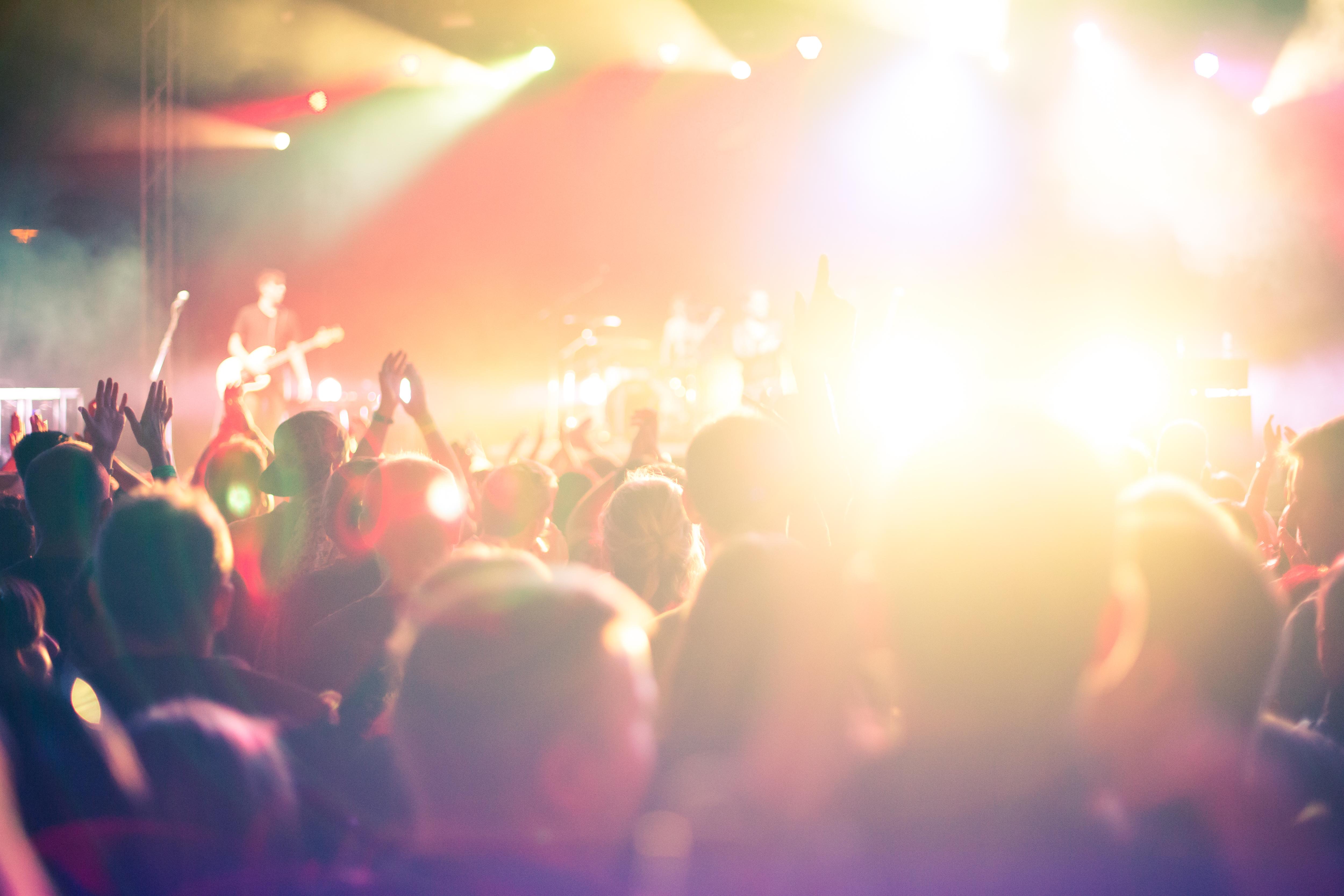 5000x3333 Club Night Party Concert Crowd of People Free