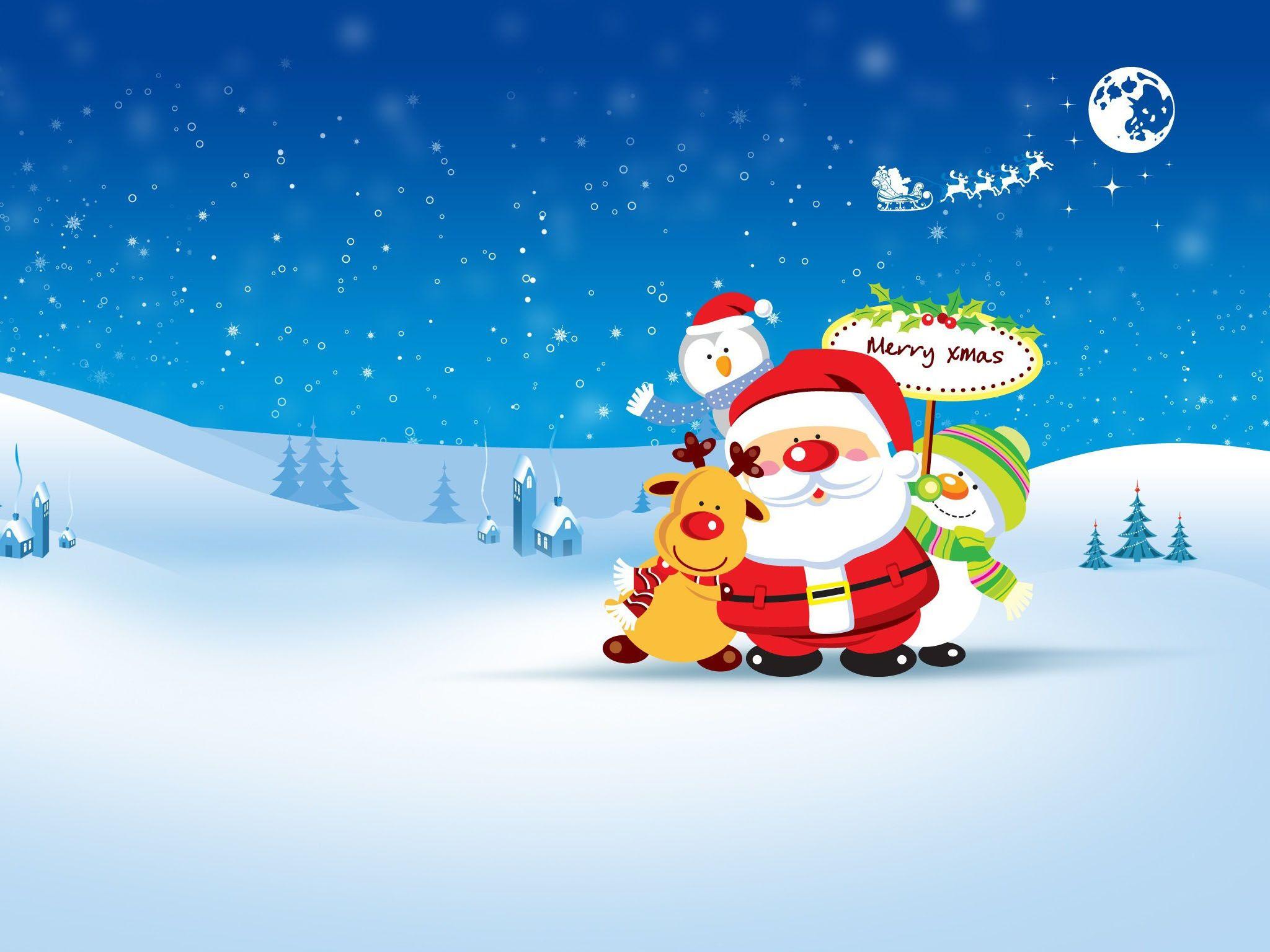 2048x1536 Christmas Wallpaper Cute