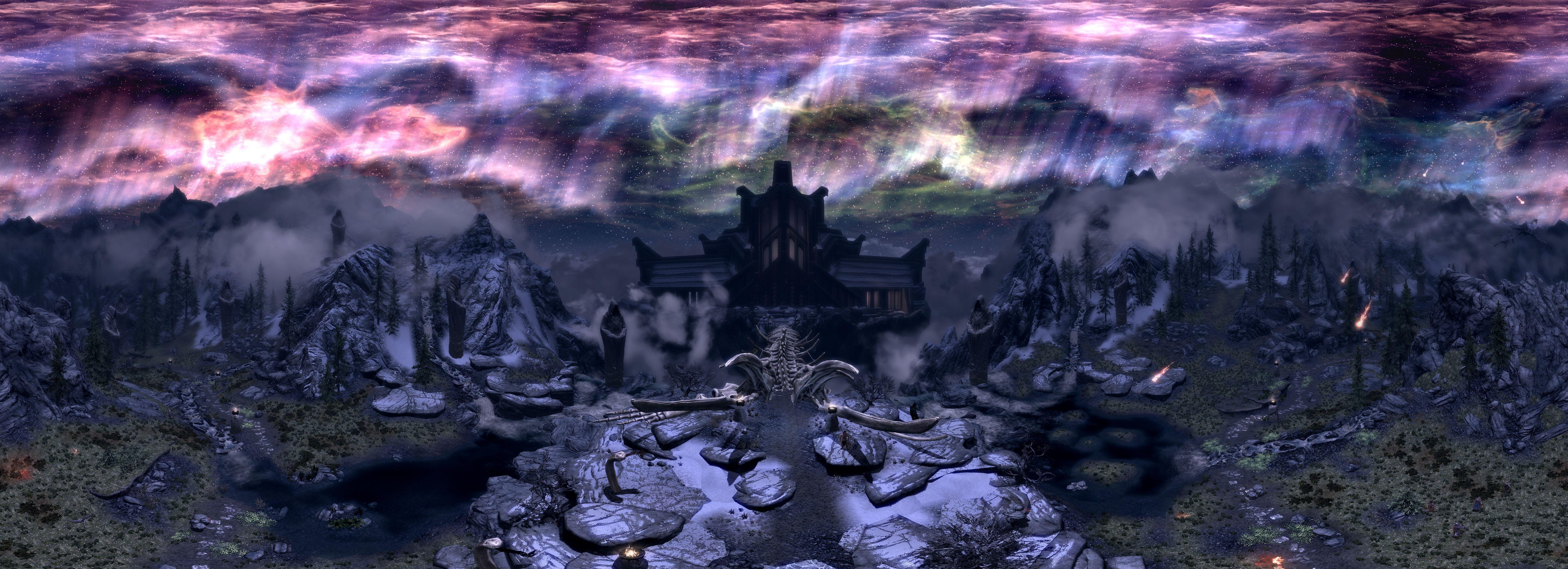 7168x2602 Skyrim Panoramas