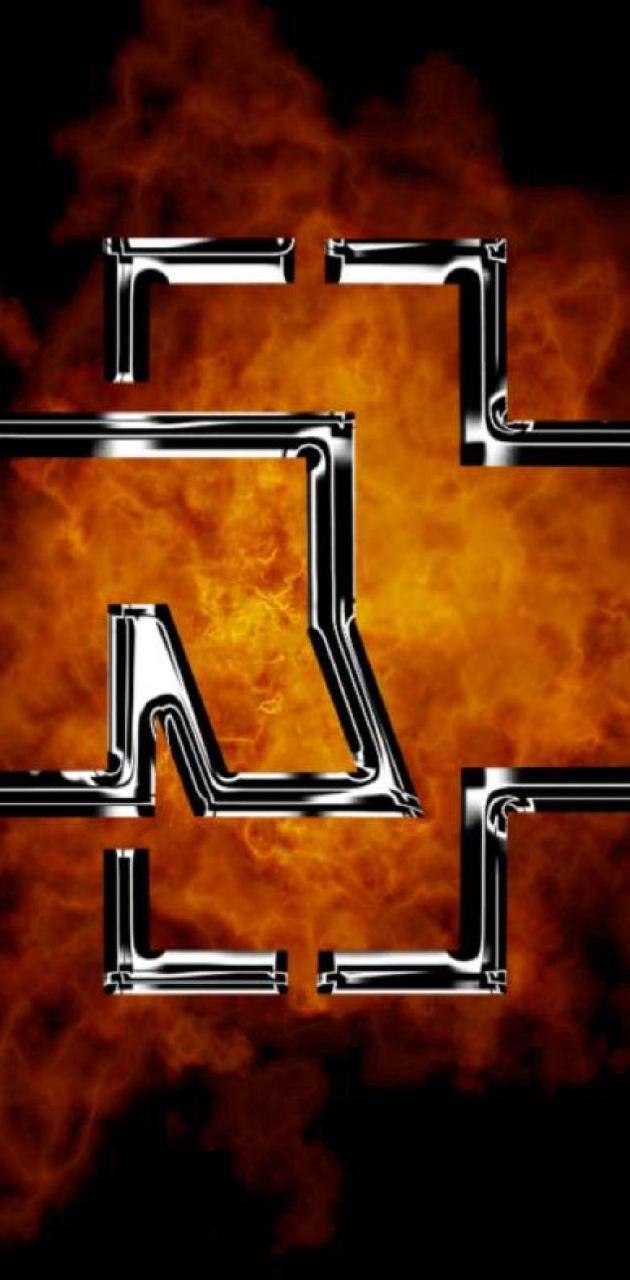 630x1280 Rammstein Logo wallpaper