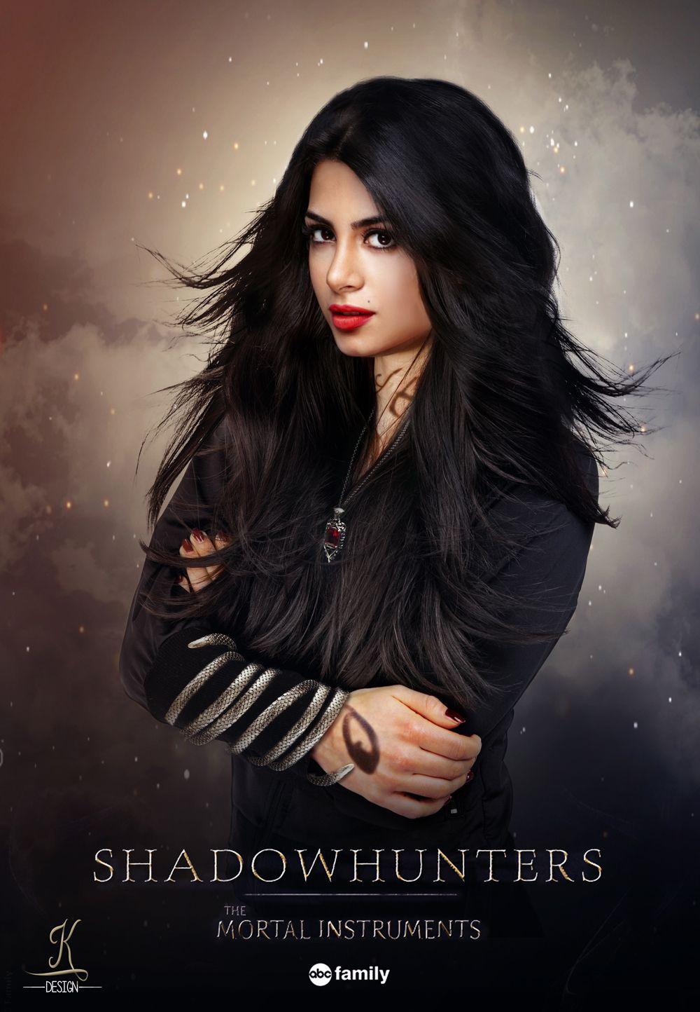 1000x1444 Emeraude Toubia as Isabelle TV Show Fan Art. Shadowhunters, The mortal instruments, Shadowhunters tv show
