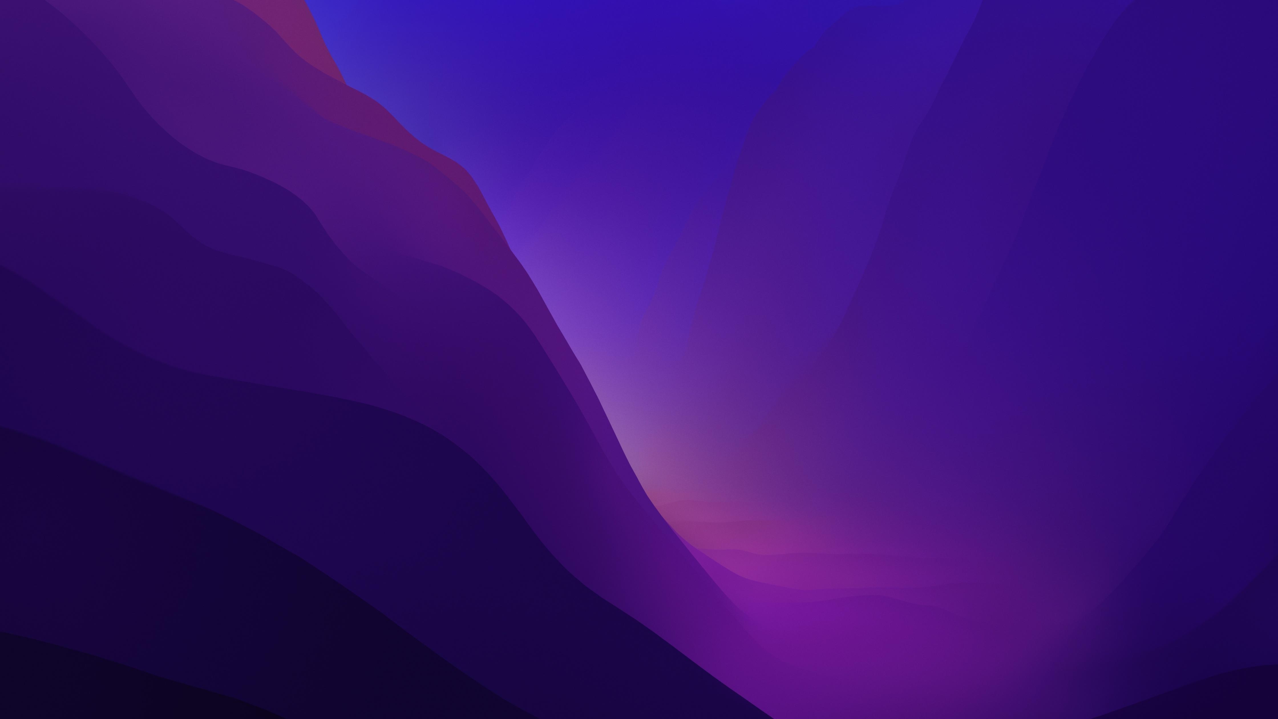 4480x2520 macOS Monterey Wallpaper 4K, WWDC Stock, Dark Mode, 5K, Gradients