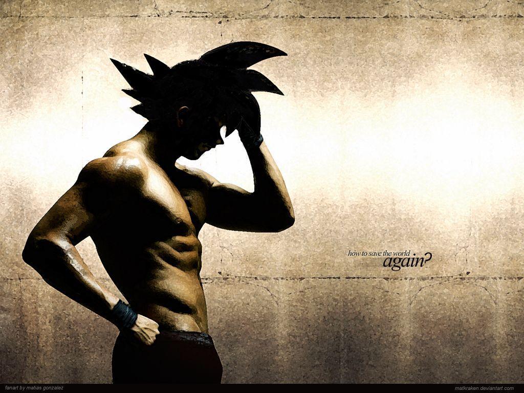 Sad Goku Wallpapers Top Free Sad Goku Backgrounds WallpaperAccess