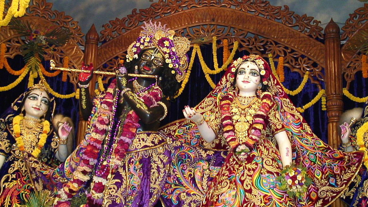 1280x720 Radha Krishna ISKCON