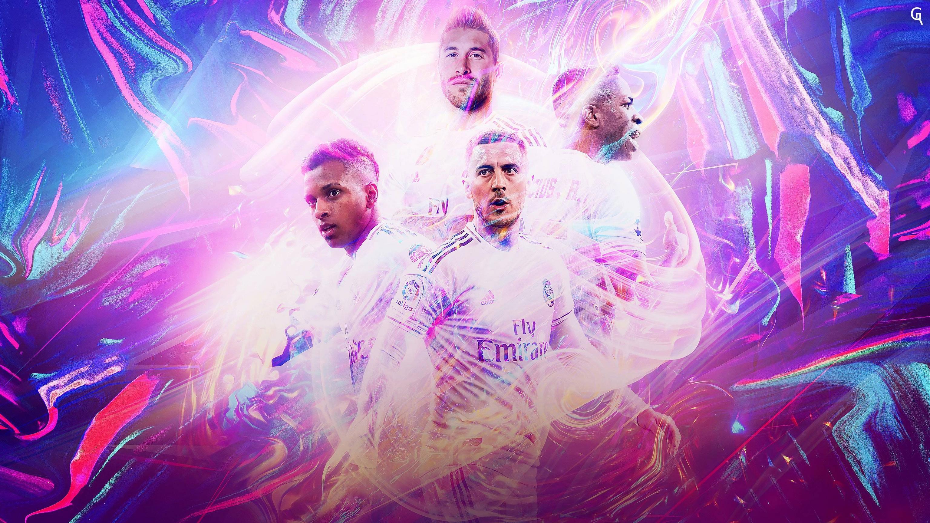 3072x1728 Real Madrid CF Poster 3840x2160202199 Resolution Wallpaper, HD Sports 4K Wallpaper, Image, Photo and Background