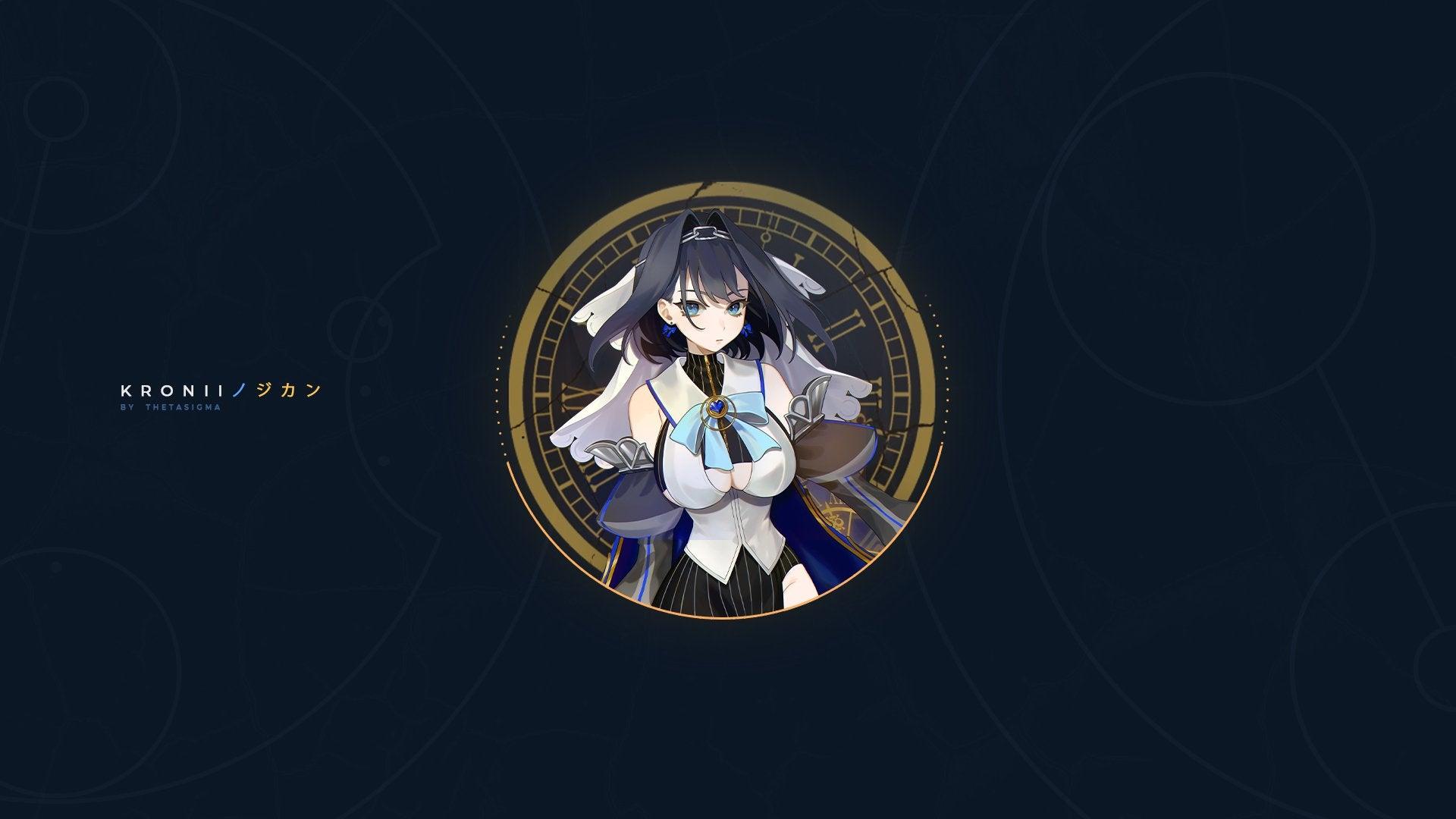 1920x1080 Hololive』Kronii No Jikan Ouro Kronii Osu! Skin [std][16:9][HD SD]
