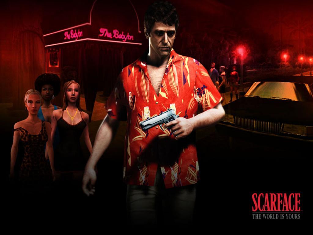 1024x768 Scarface In the club Wallpaper