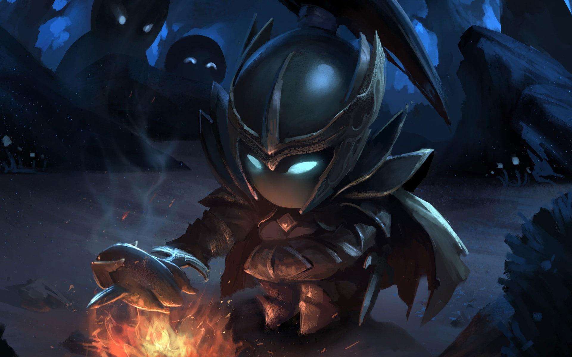 1920x1200 Dota 2 Wallpaper, Phantom Assassin, Night, Chibi