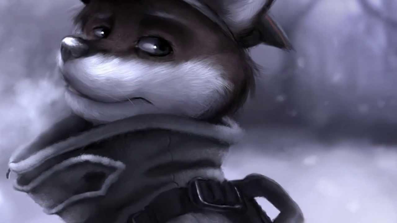1280x720 Winter Furry Art