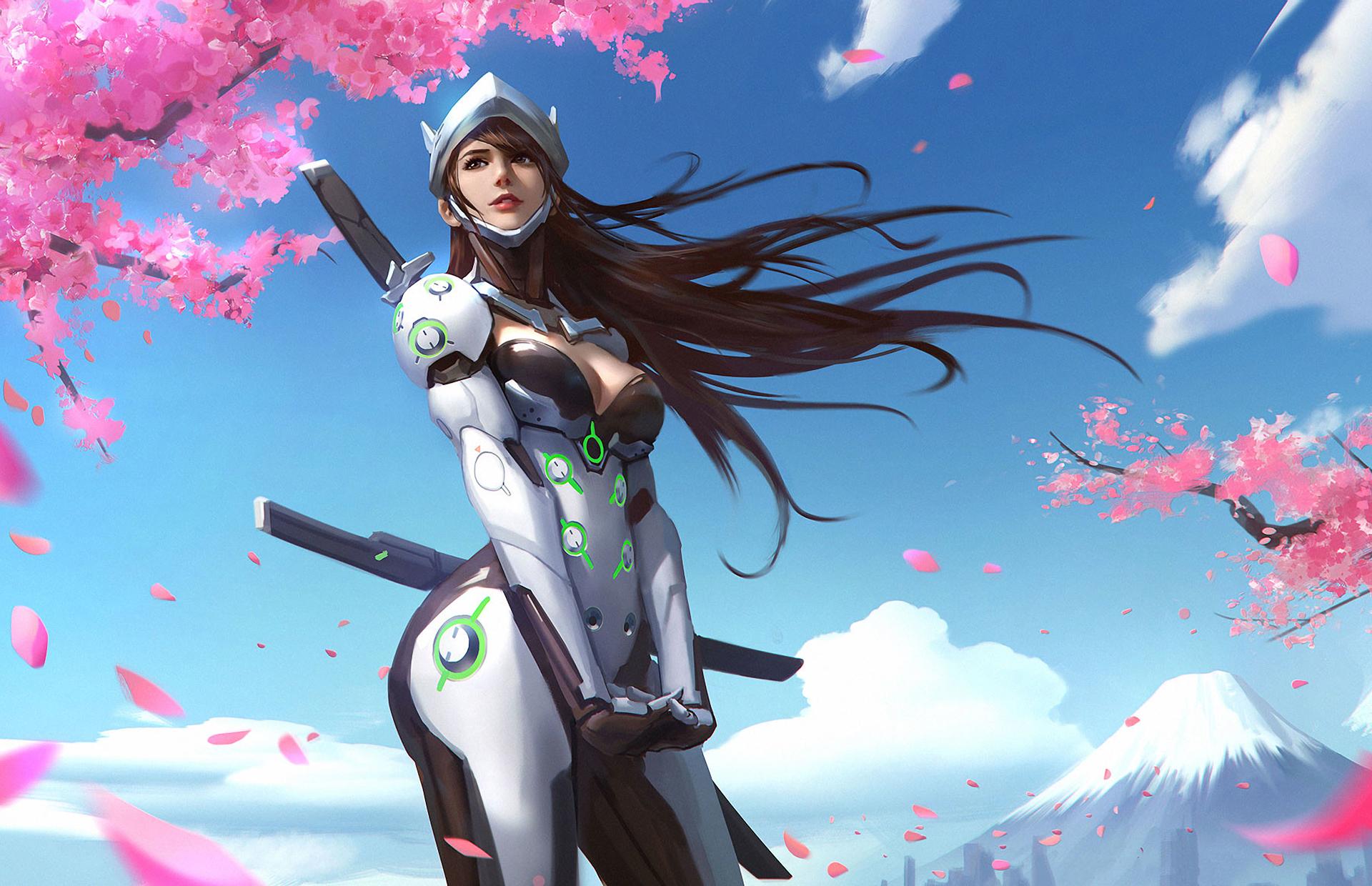 1920x1240 Genji Overwatch Girl, HD Games, 4k Wallpaper, Image, Background, Photo and Picture