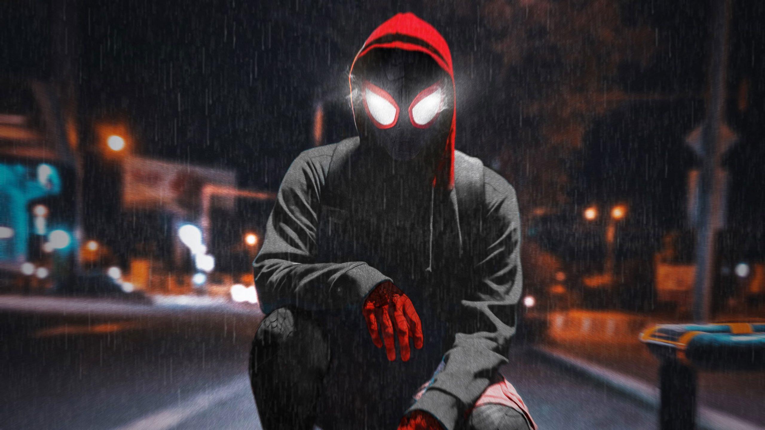 2560x1440 Wallpaper Movie, Spider Man Into The Spider Verse