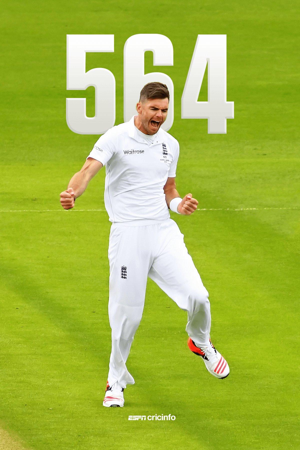 1200x1800 ESPNcricinfo Anderson Gets The Record To Seal The 4 1 Series Win For England! He Goes Past Glenn McGrath For The Most Test Wickets By A Fast Bowler #ENGvIND