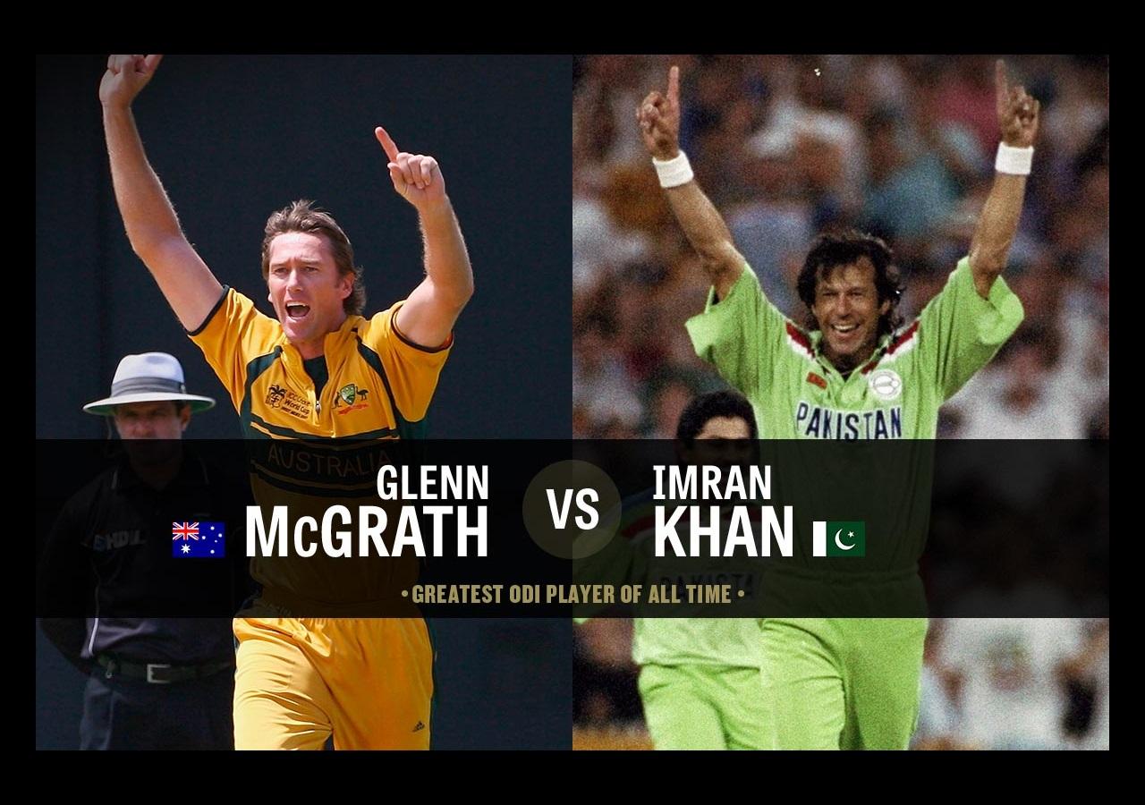 1280x900 ODI GOAT: McGrath v Imran. cricket.com.au
