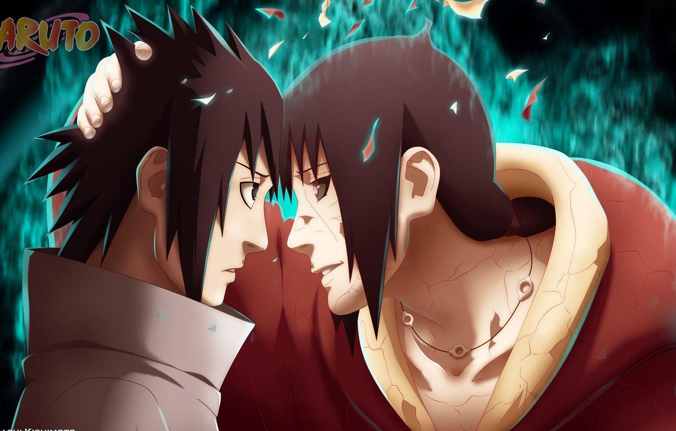 1332x850 Wallpaper brothers, Naruto, Naruto, Sasuke Uchiha, Itachi Uchiha