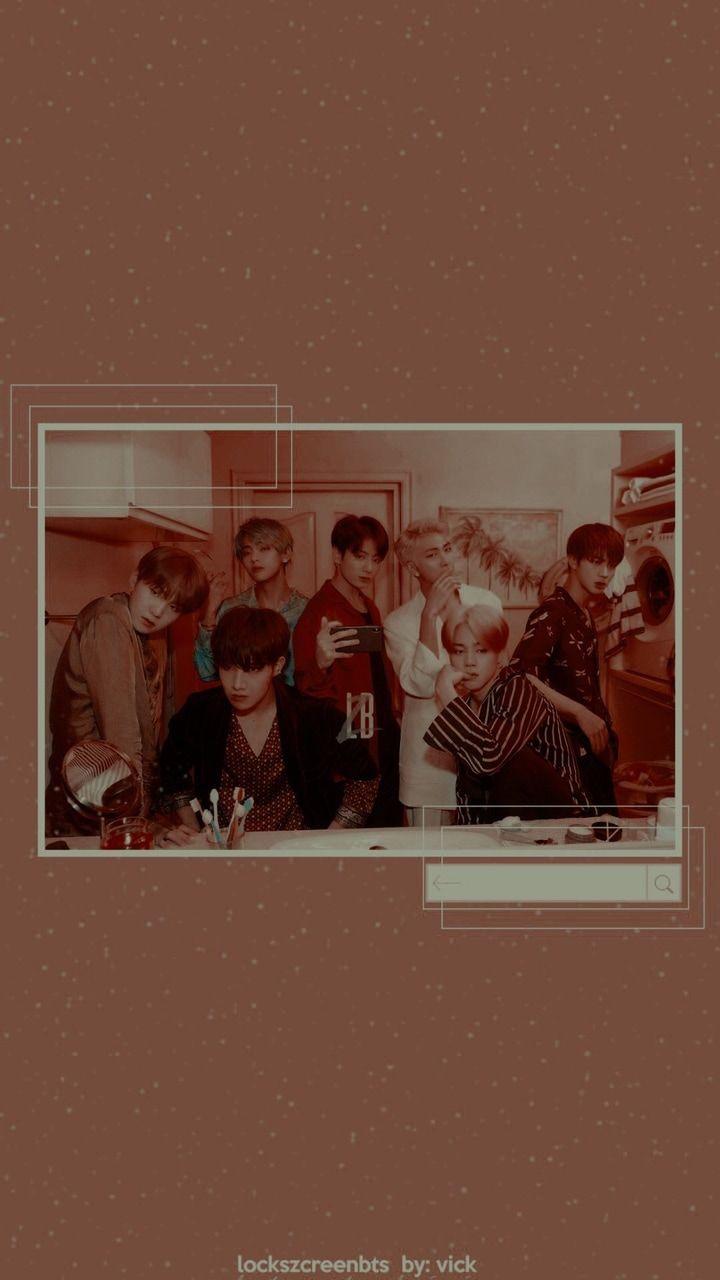 720x1280 BTS OT7 Aesthetic Wallpaper