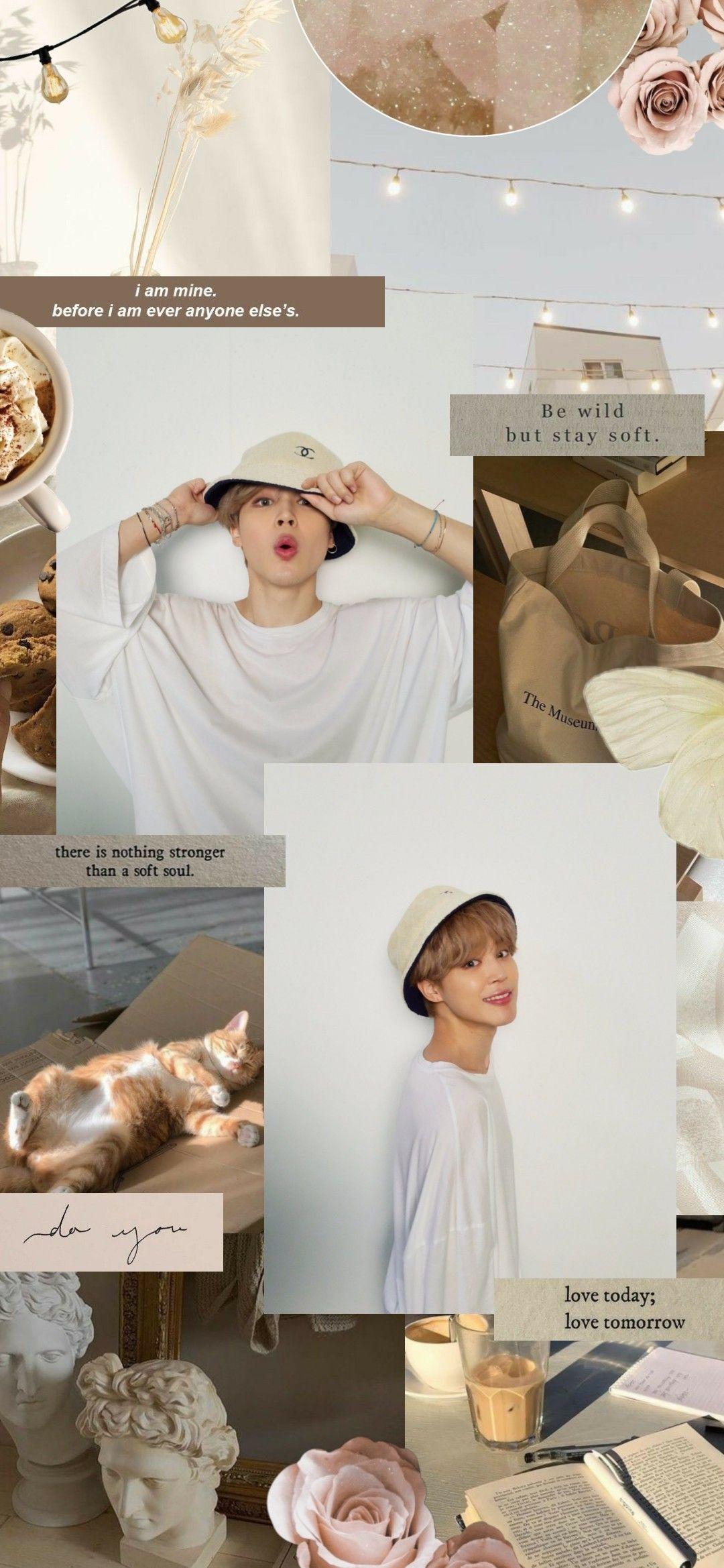1080x2338 Jimin Bts Aesthetic Wallpaper