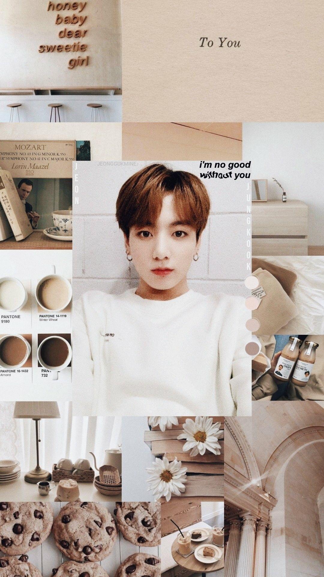 1080x1920 BTS Jungkook Aesthetic Photo Wallpaper