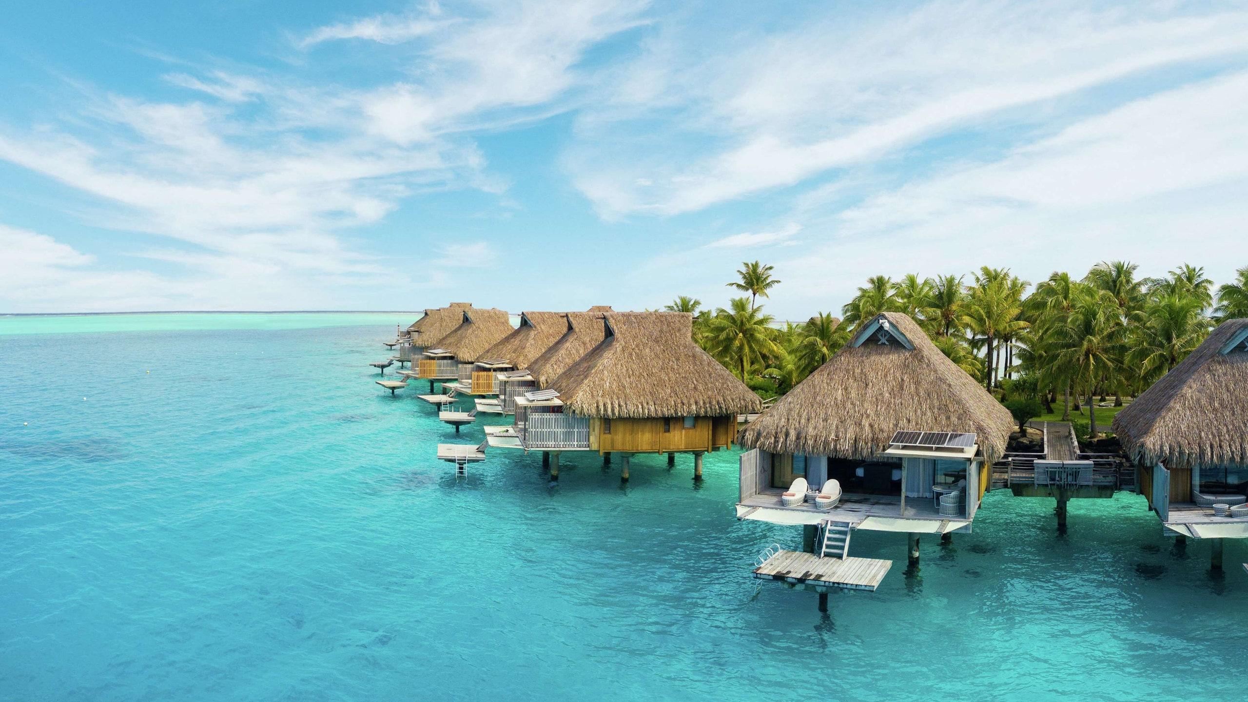 2560x1440 Conrad Bora Bora Nui, French Polynesia Review. Condé Nast Traveler