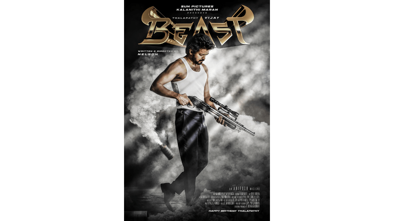 1280x720 Happy birthday Vijay: 4 things to know about Thalapathy's latest movie ' Beast'