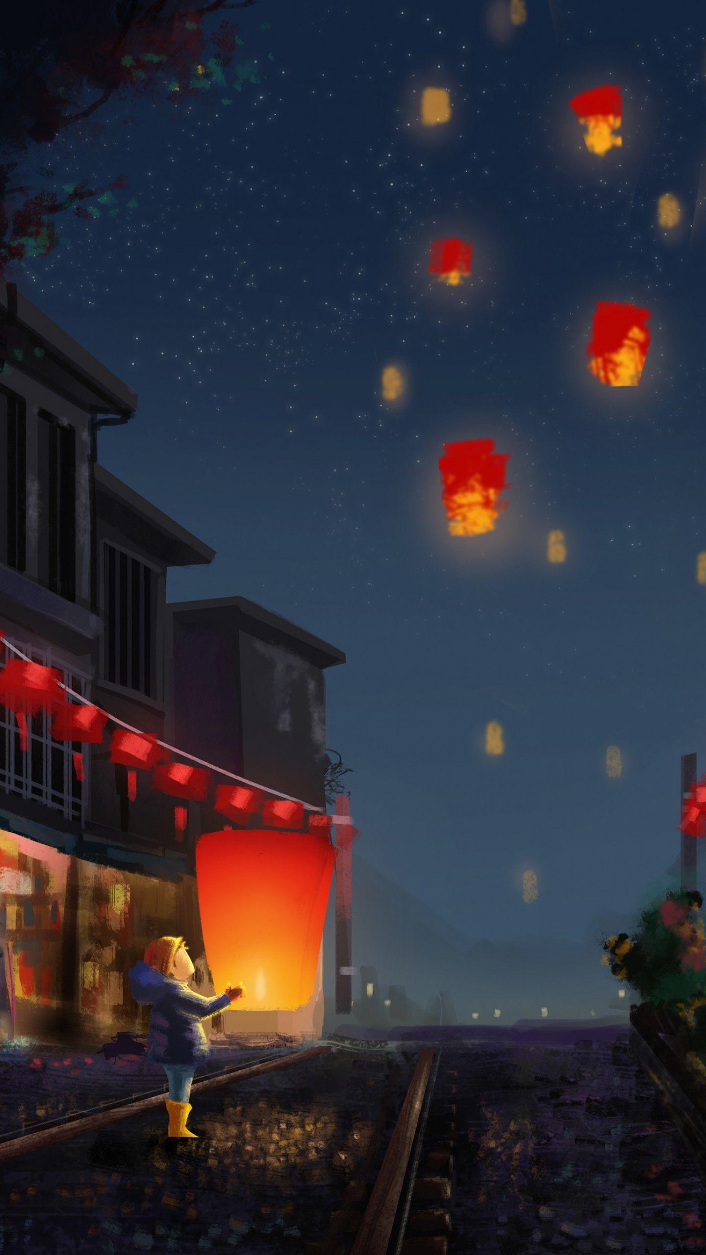 1440x2560 iPhone Chinese New Year Wallpaper