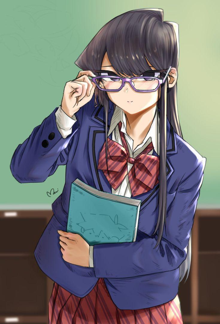 735x1081 Komi Can't Communication Wallpaper 2021 for Android