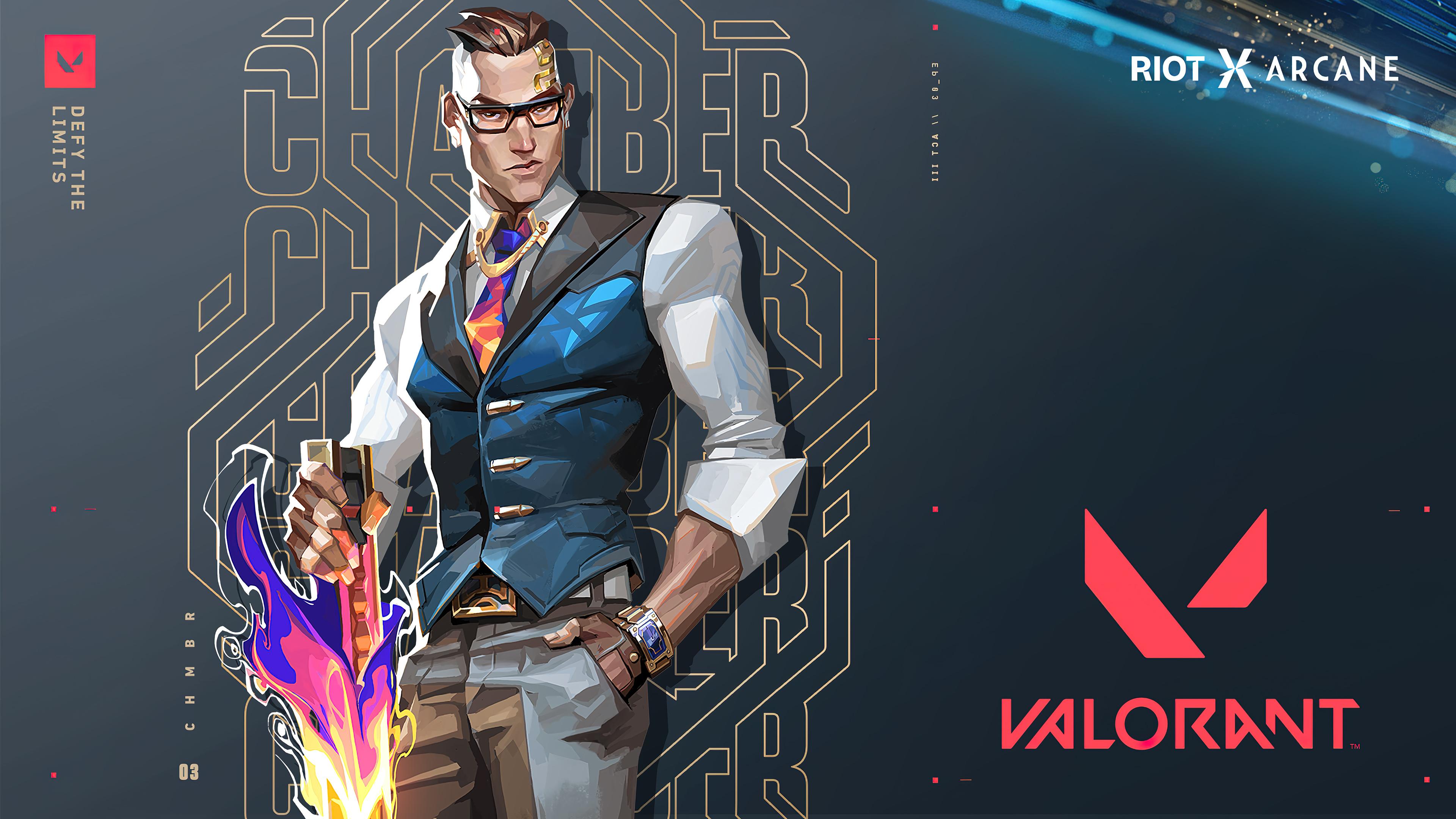 VALORANT Chamber Headhunter wallpaper by ELVENv on DeviantArt