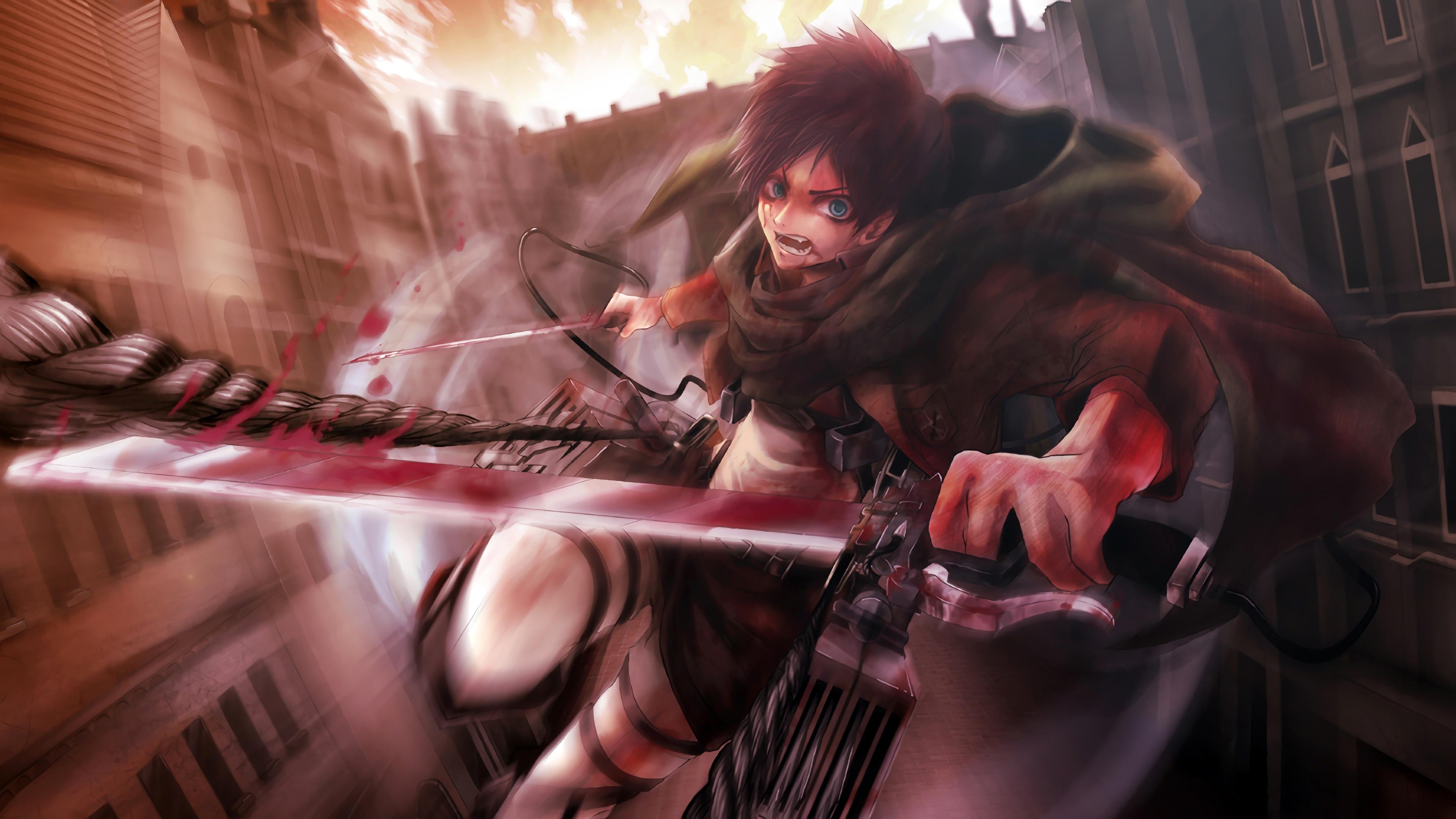 3840x2160 Attack On Titan 4k Ultra HD Wallpaper
