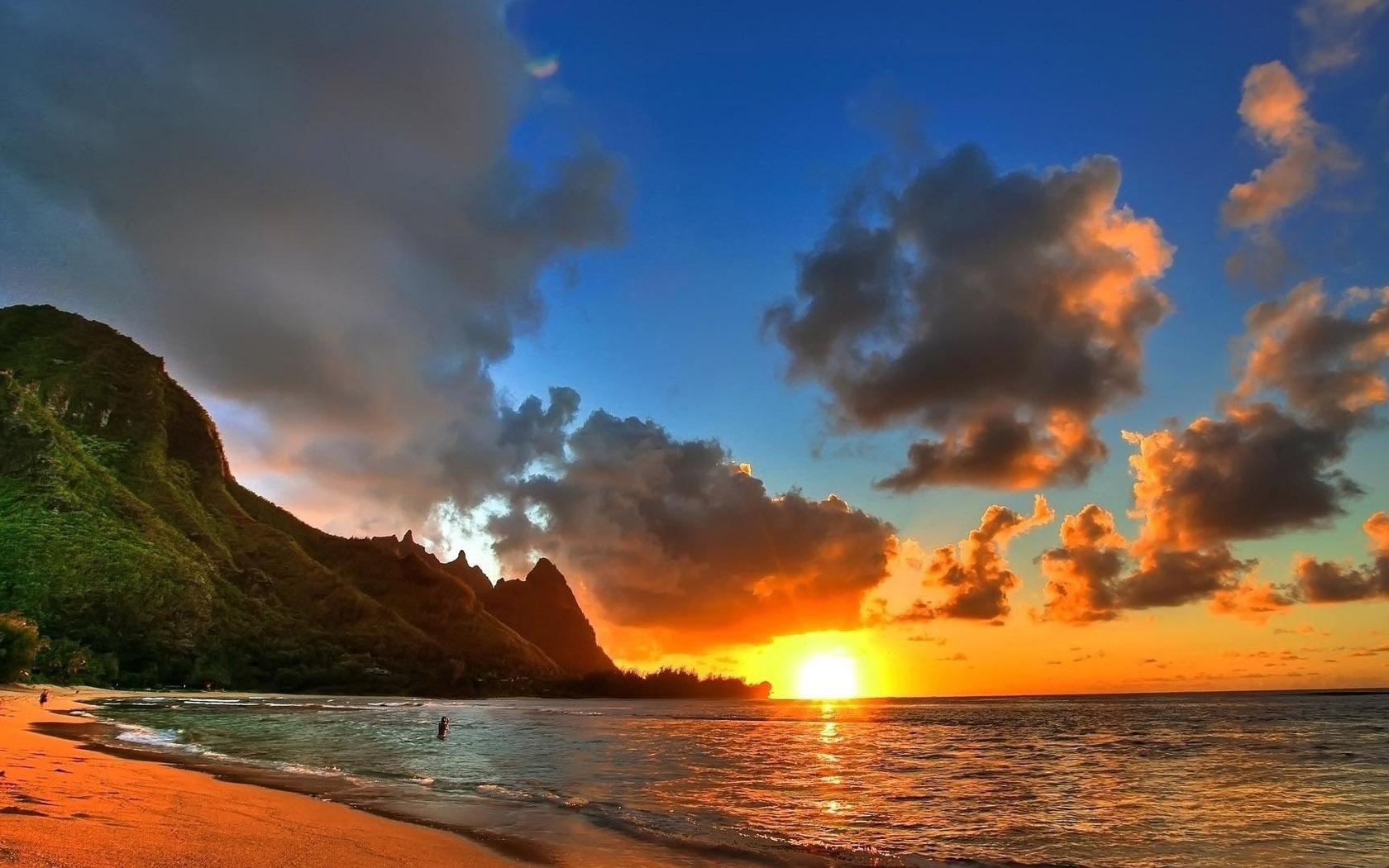 1680x1050 Beach Sunset HD Wallpaper. HD Wallpaper Definition Wallpaper