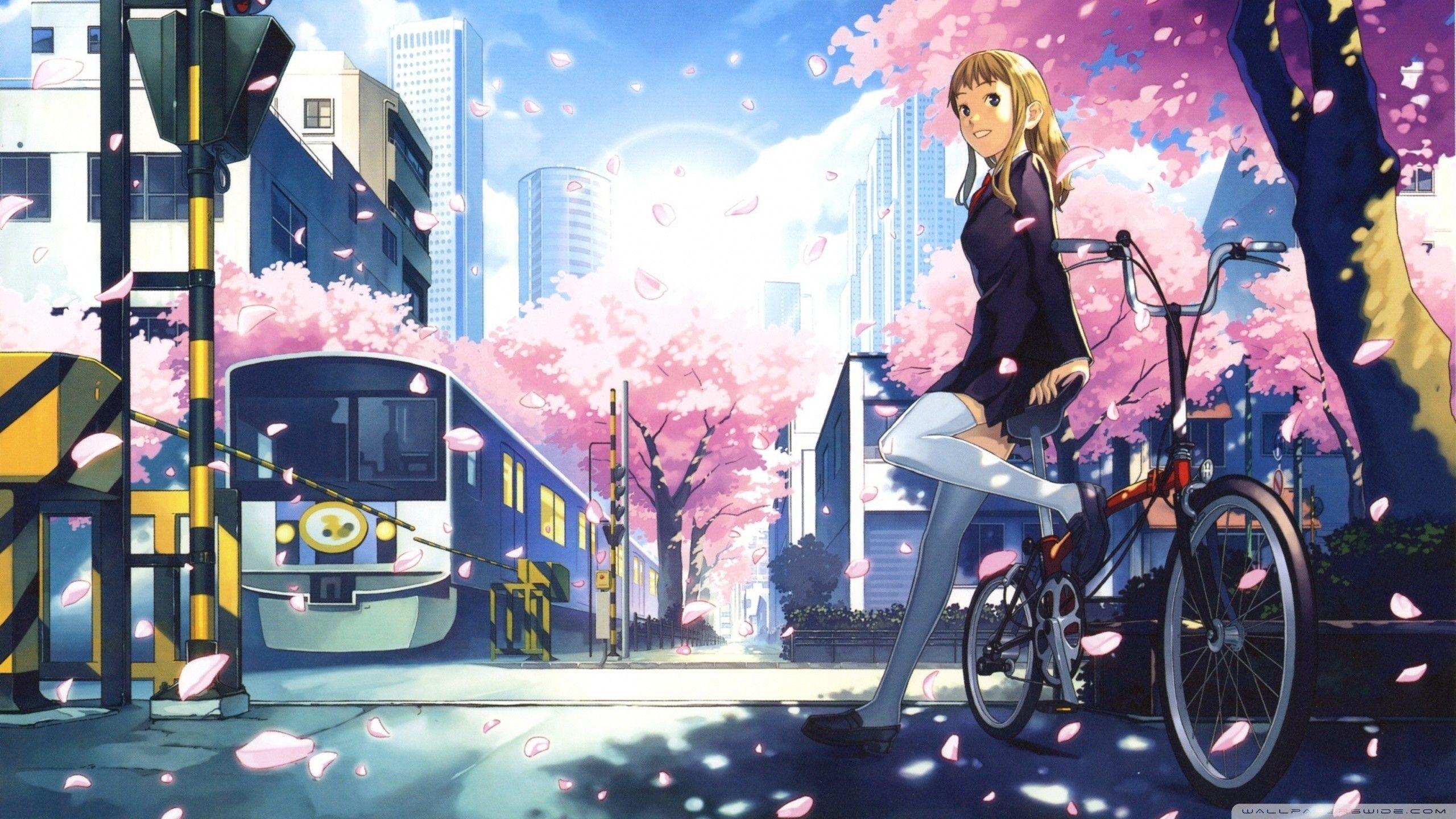 2560x1440 Anime Girl Cyberpunk Ride 1440P Resolution  Backgrounds and  anime 2560x1440 HD wallpaper  Pxfuel