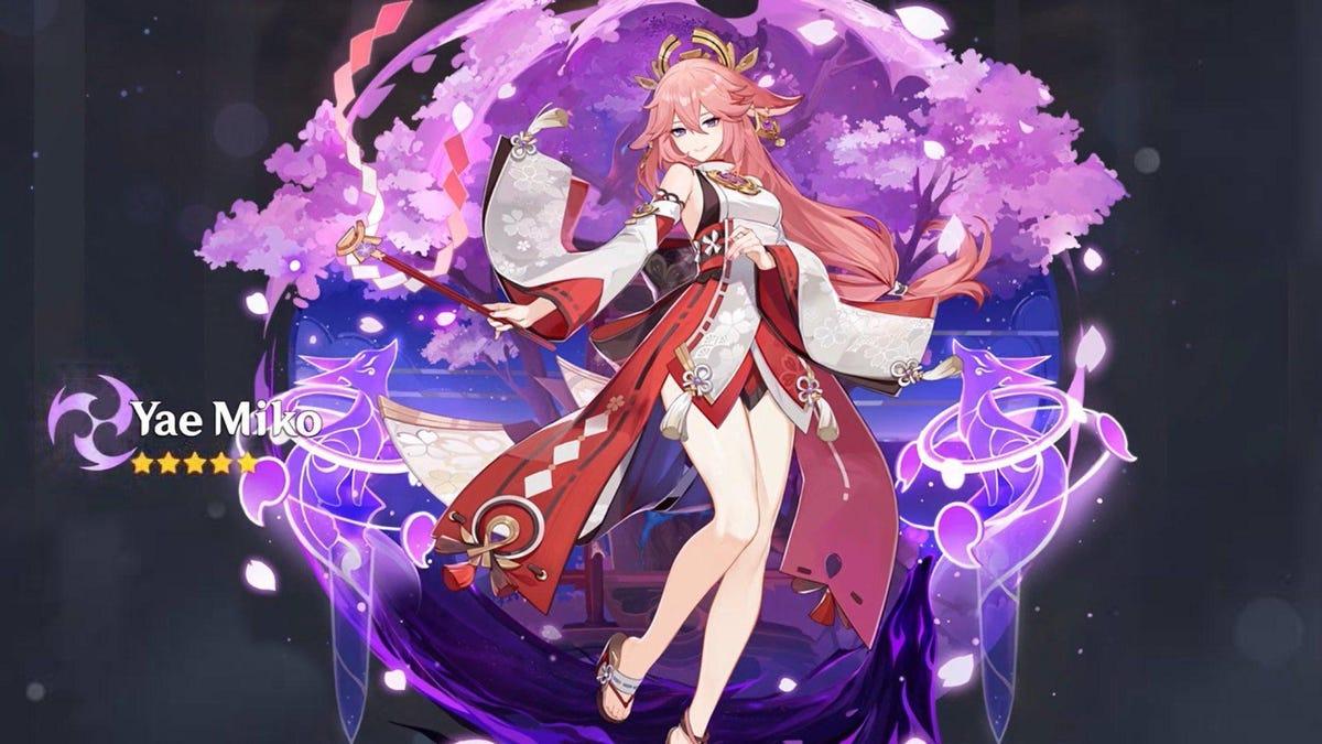 1200x675 Genshin Impact: The Best Yae Miko Build, Artifacts And Catalysts