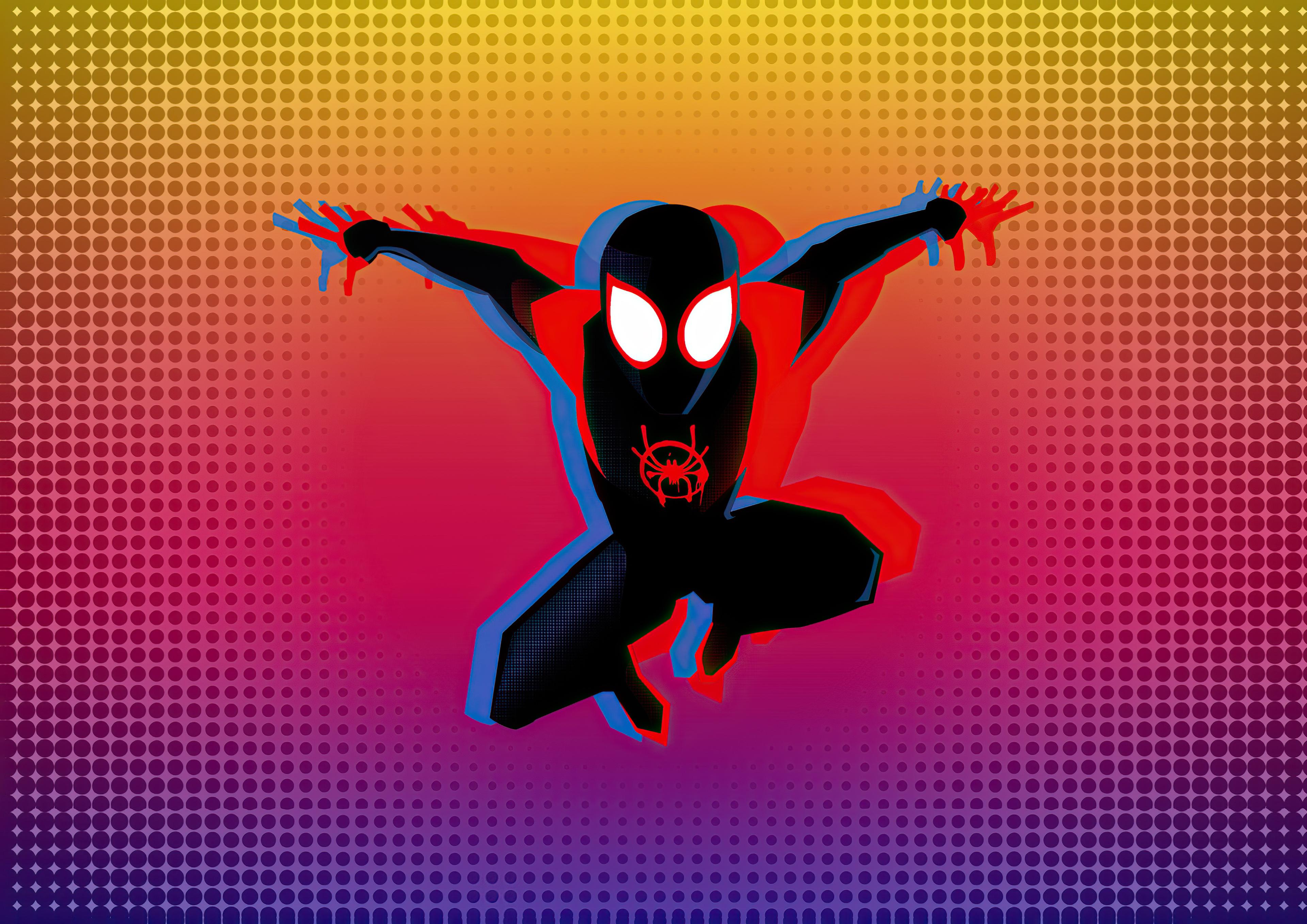 3840x2715 Wallpaper 4k Spiderman Vibrant Art 4k Wallpaper