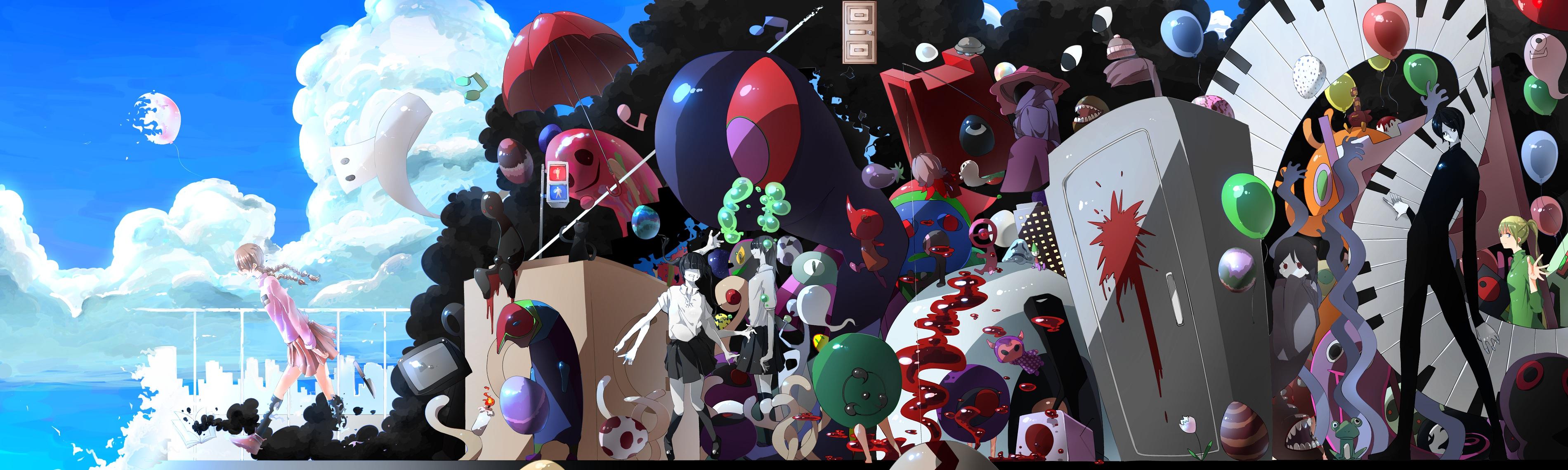 3800x1140 maam, , summemixi, Madotsuki, Yume, Nikki Wallpaper HD / Desktop and Mobile Background