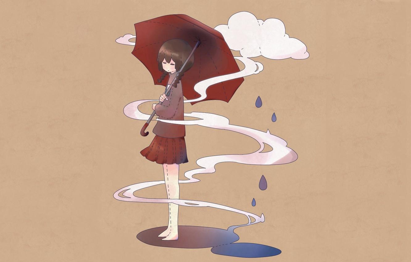 1332x850 Wallpaper anime, art, girl, Yume Nikki image for desktop, section сёнэн