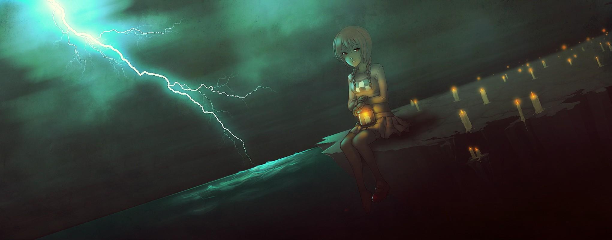 2041x800 Video Game Yume Nikki Wallpaper:2041x800