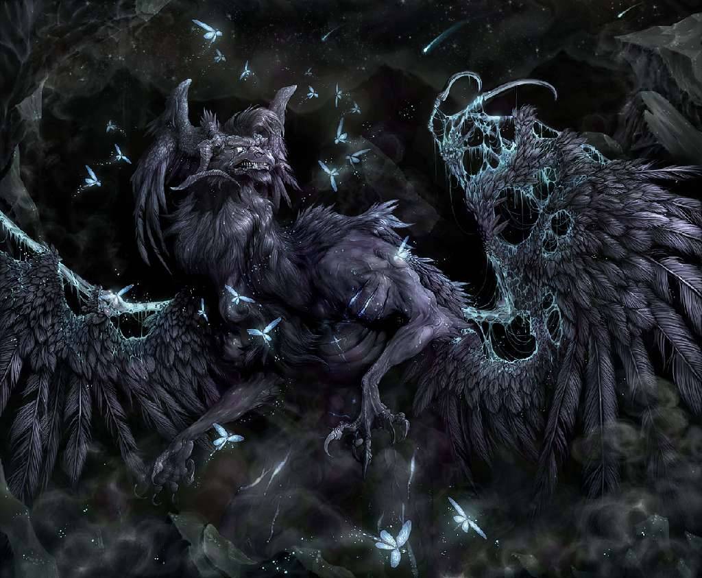 1024x843 Evil Dragon Wallpaper