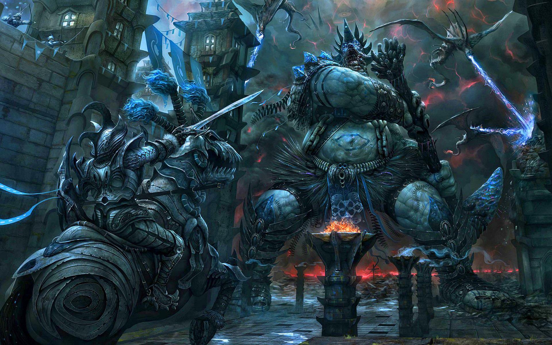 1920x1200 Evil Fantasy Wallpaper