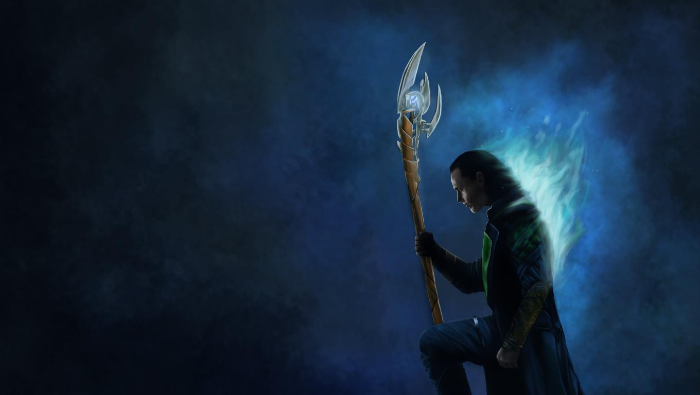 1360x768 Loki HD Desktop Wallpaper for 4K Ultra HD