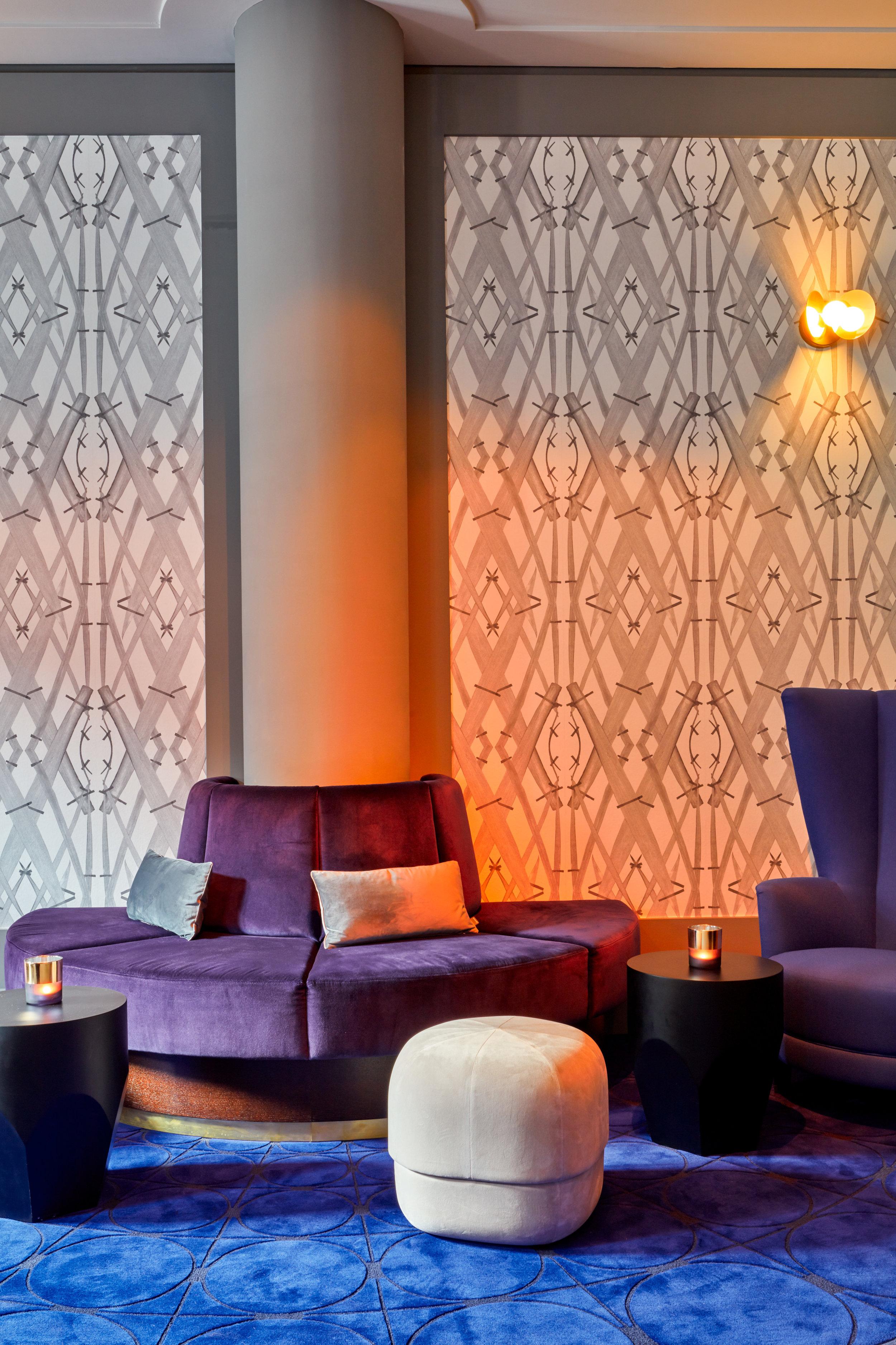 2500x3750 Custom wallpaper for the Tortue Hotel