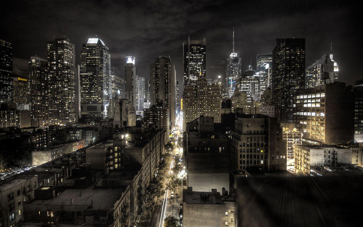 1440x900 christmas in new york city. wallpaper buildings background