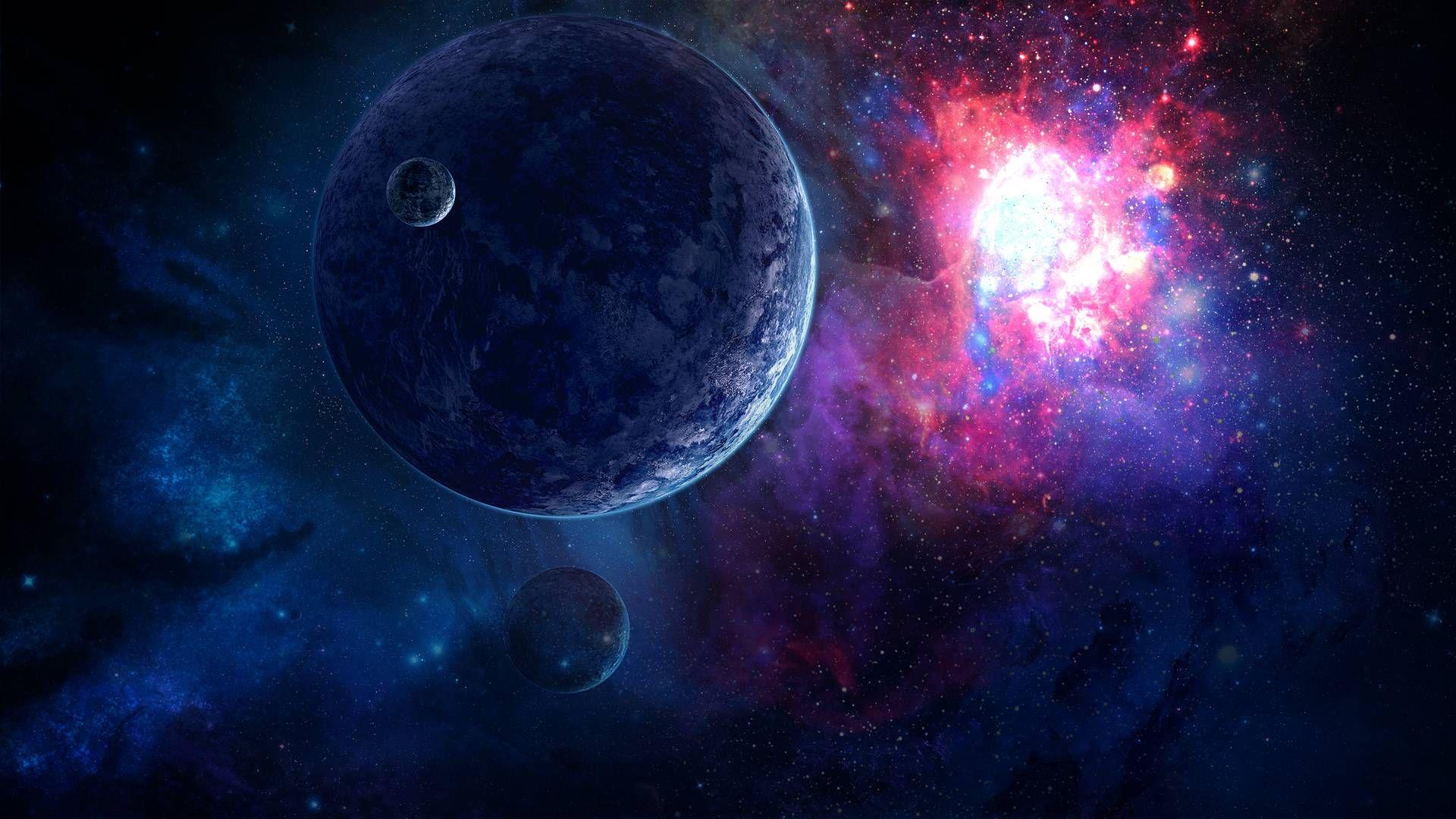 1920x1080 Purple Space Wallpaper 1920×1200 Purple Space Wallpaper (36 Wallpaper). Adorable Wallpaper. HD space, Wallpaper, Wallpaper space