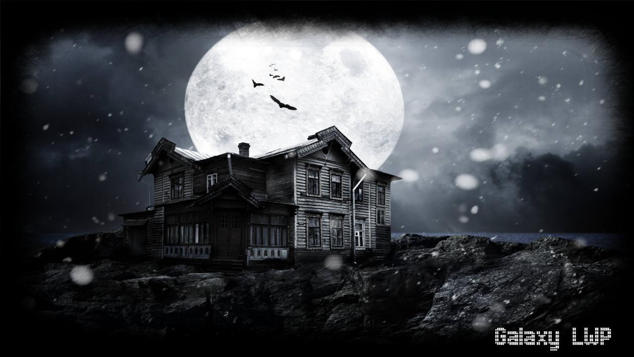 1280x720 Horror House Wallpaper for Android