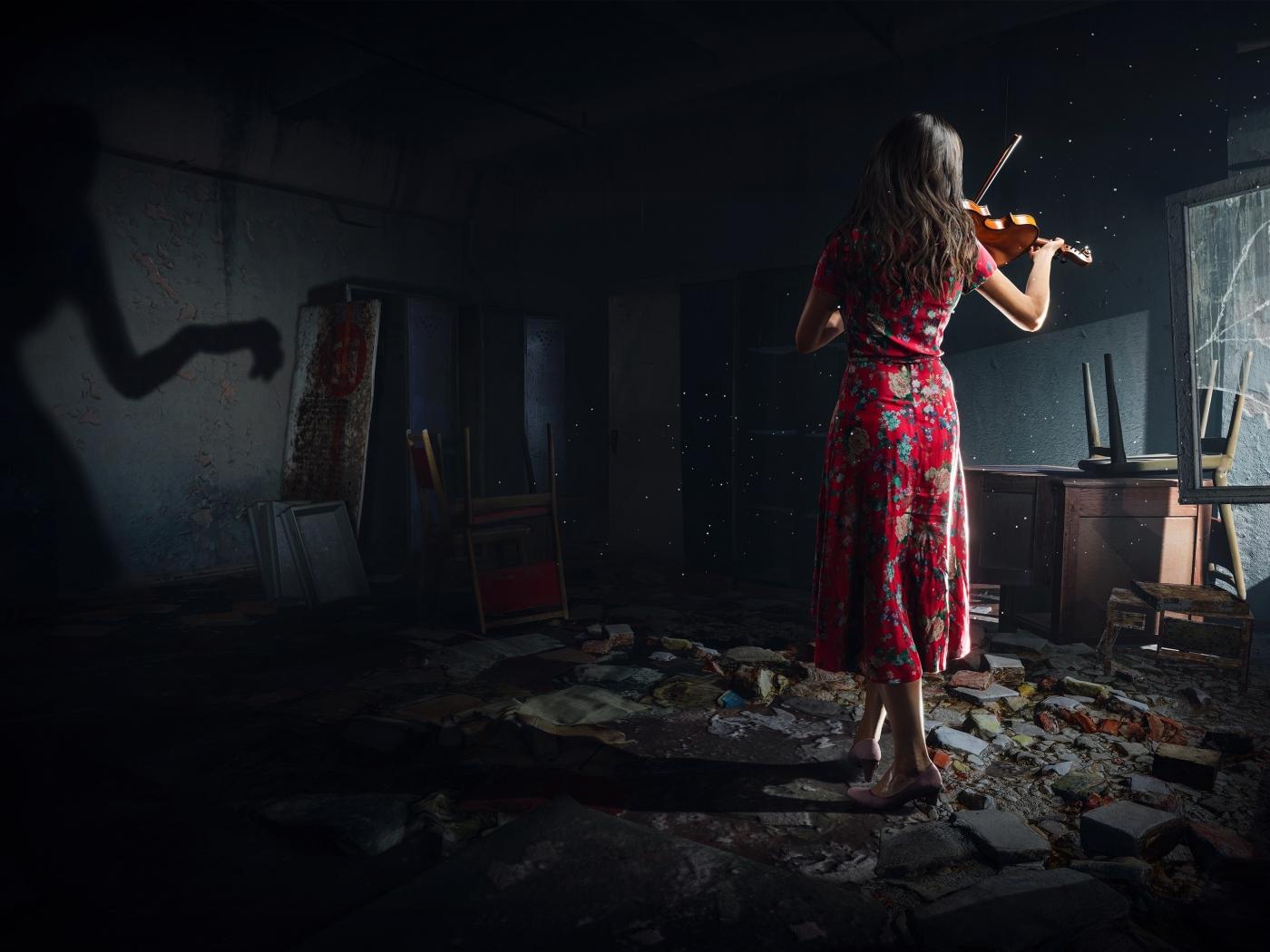 1400x1050 Wallpaper Horror Games, Creepy, Room, Violin, Chernobylite:3839x2160