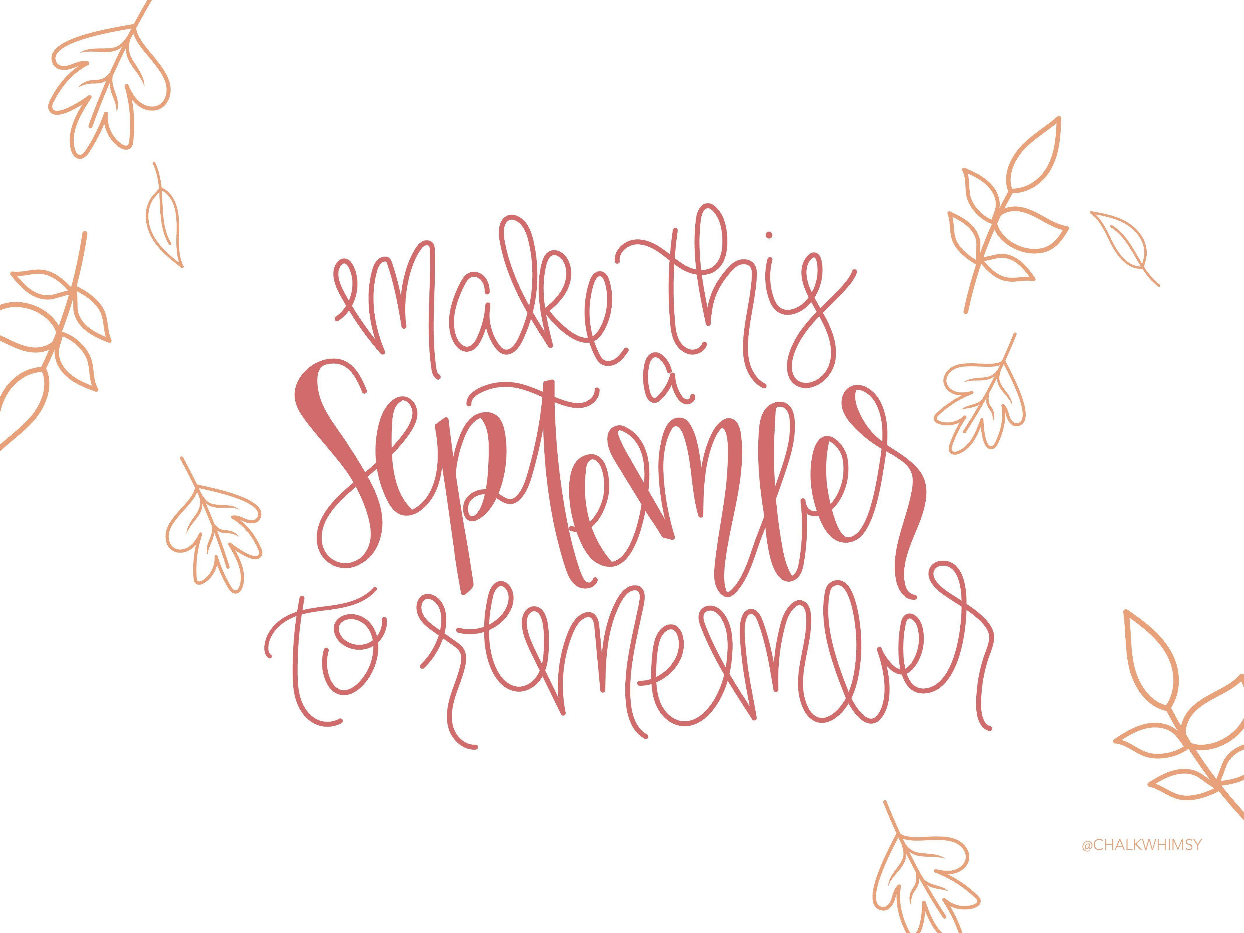 FREEBIES  SEPTEMBER DESKTOP WALLPAPER CALENDARS  Oh So Lovely Blog